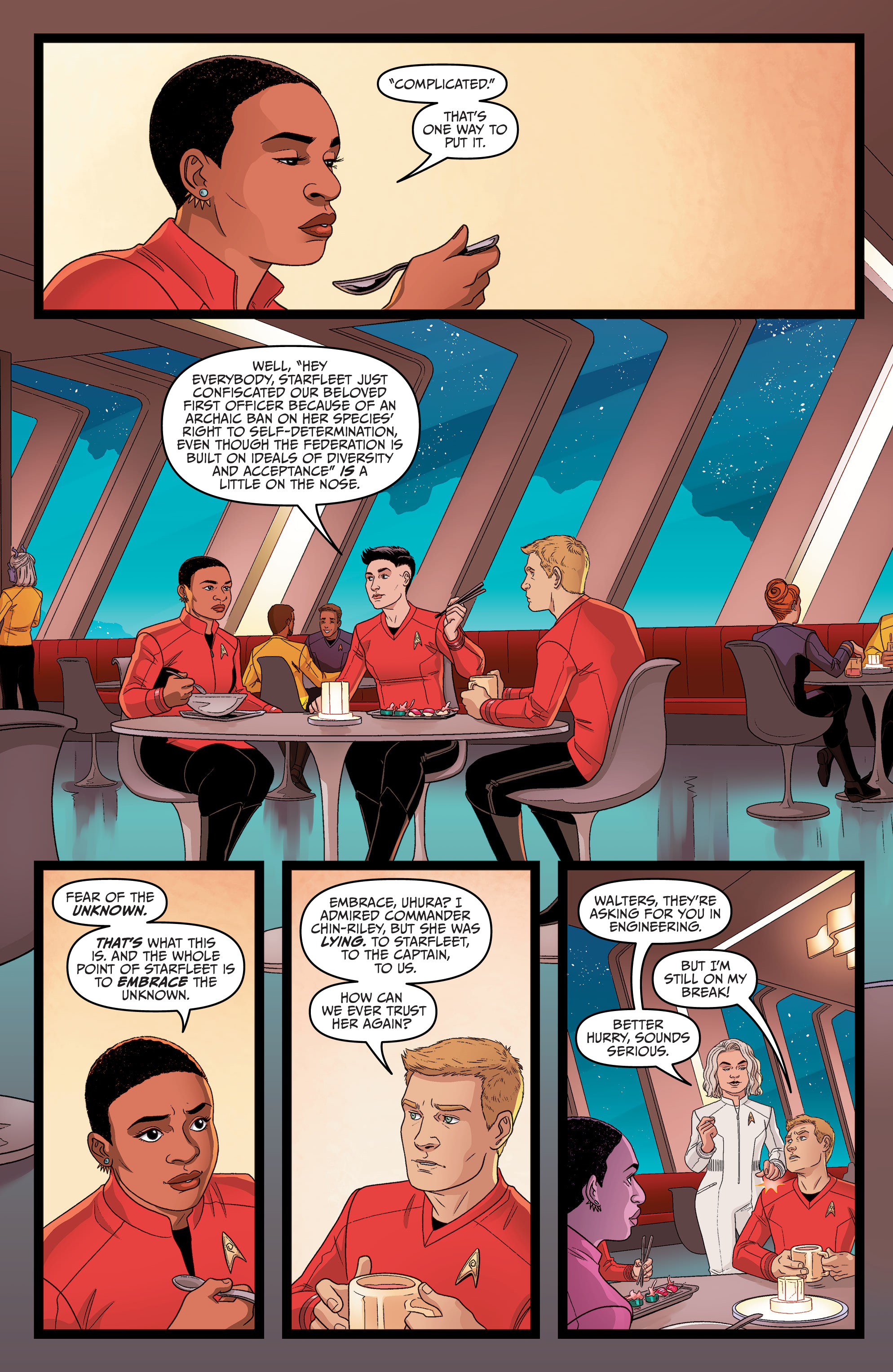 Star Trek: Strange New Worlds - Illyrian Enigma (2022-) issue 1 - Page 8