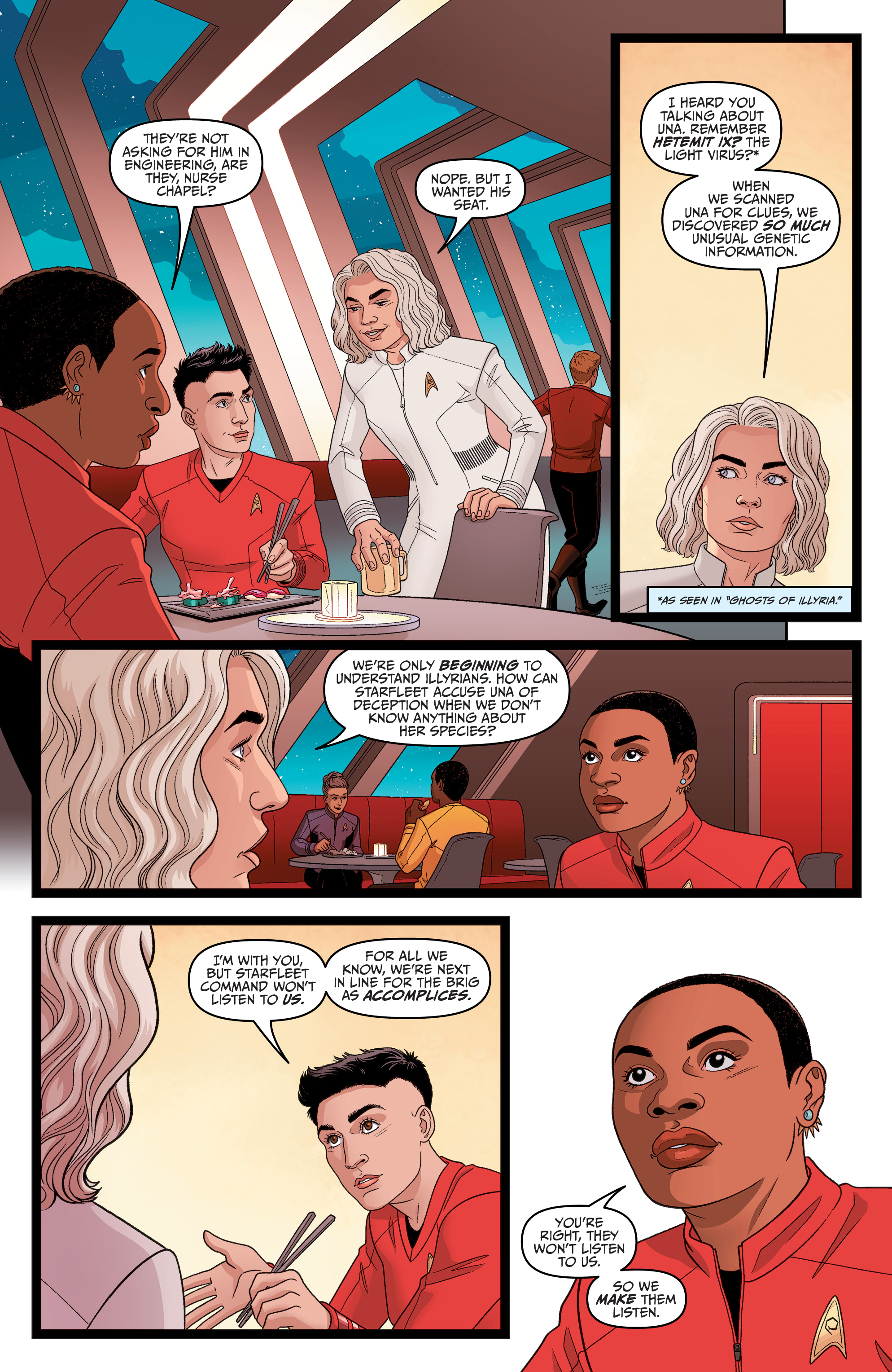 Star Trek: Strange New Worlds - Illyrian Enigma (2022-) issue 1 - Page 9