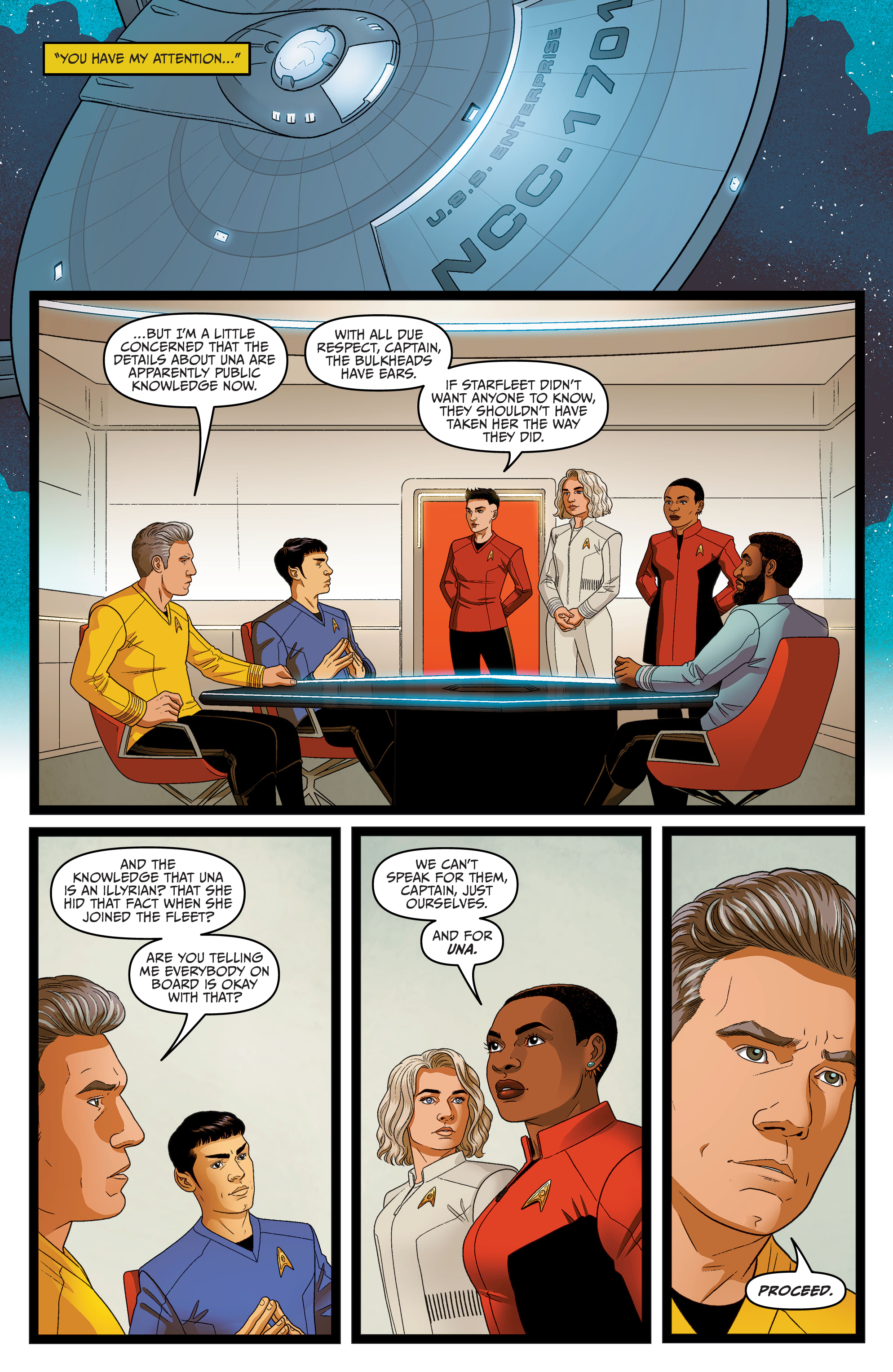 Star Trek: Strange New Worlds - Illyrian Enigma (2022-) issue 1 - Page 10