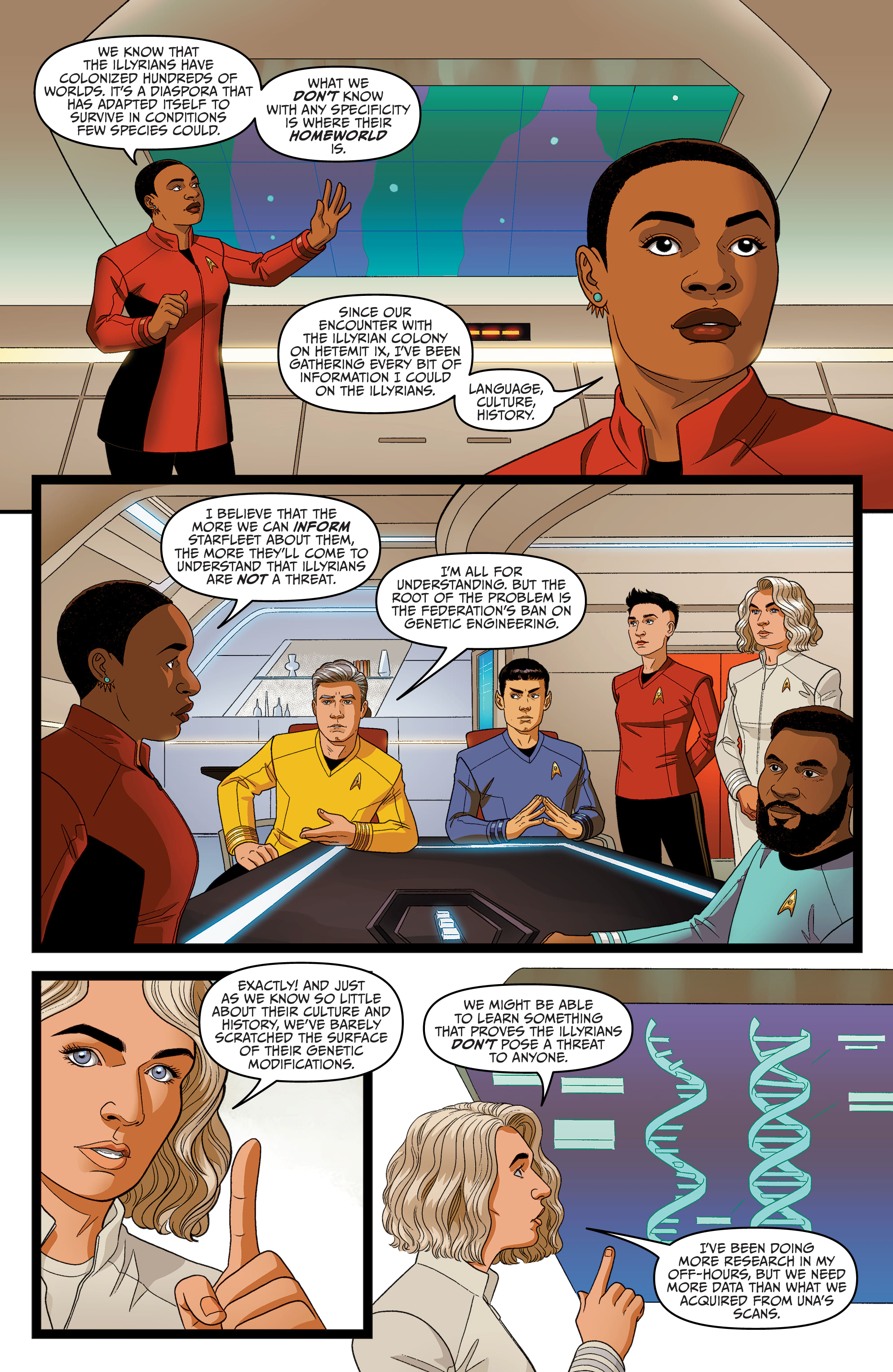 Star Trek: Strange New Worlds - Illyrian Enigma (2022-) issue 1 - Page 11