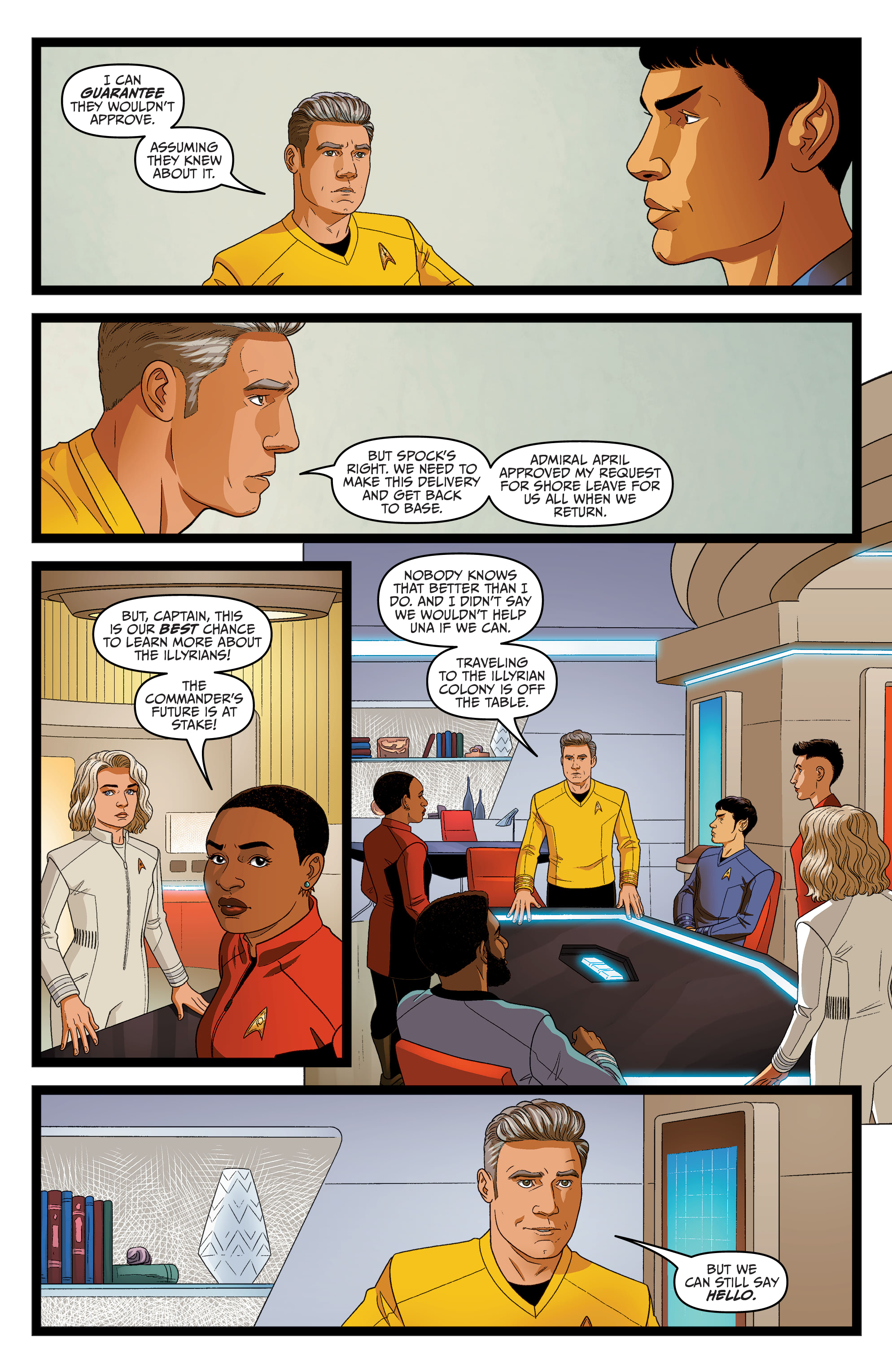 Star Trek: Strange New Worlds - Illyrian Enigma (2022-) issue 1 - Page 13