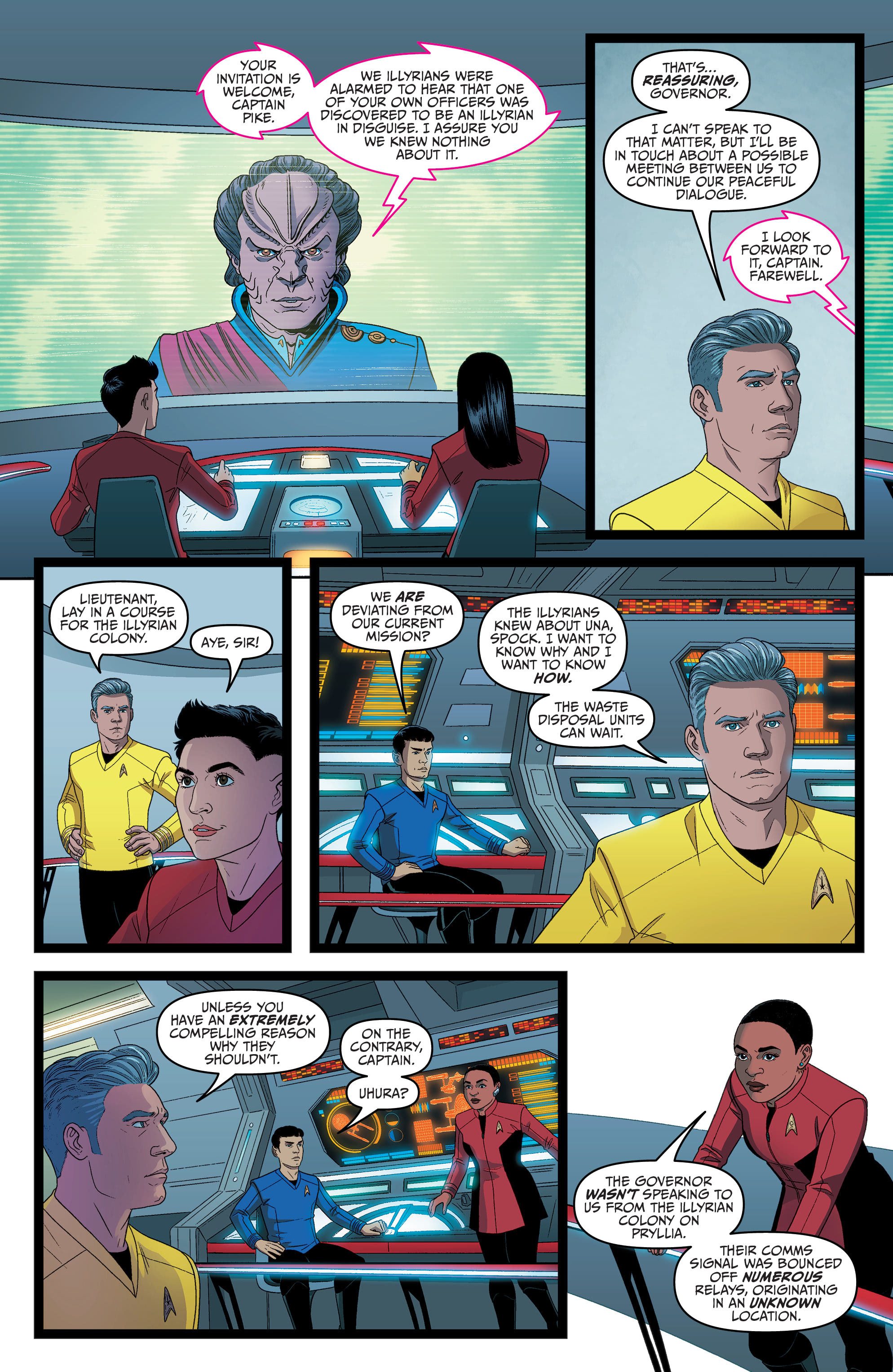 Star Trek: Strange New Worlds - Illyrian Enigma (2022-) issue 1 - Page 16