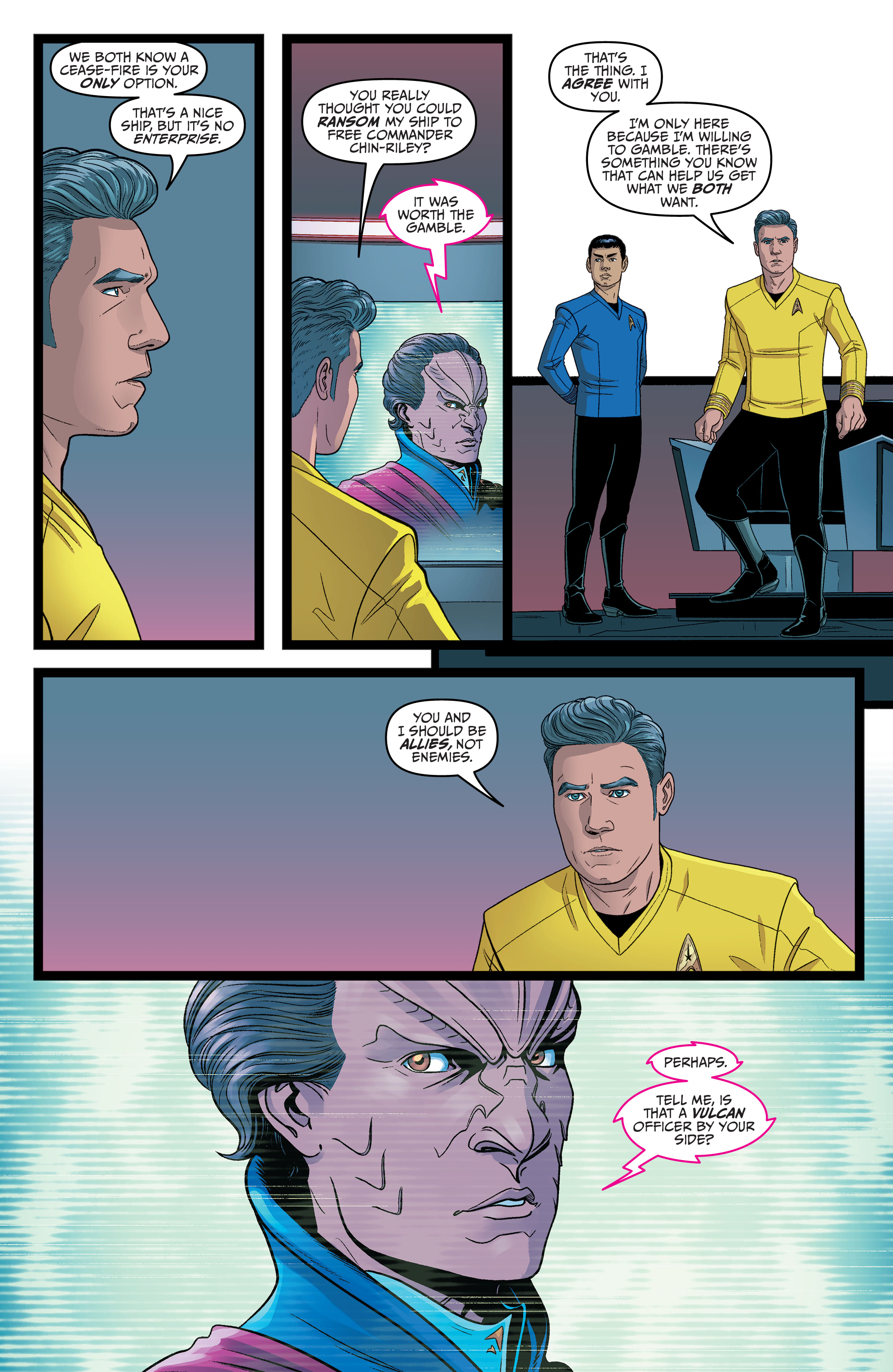 Star Trek: Strange New Worlds - Illyrian Enigma (2022-) issue 2 - Page 12