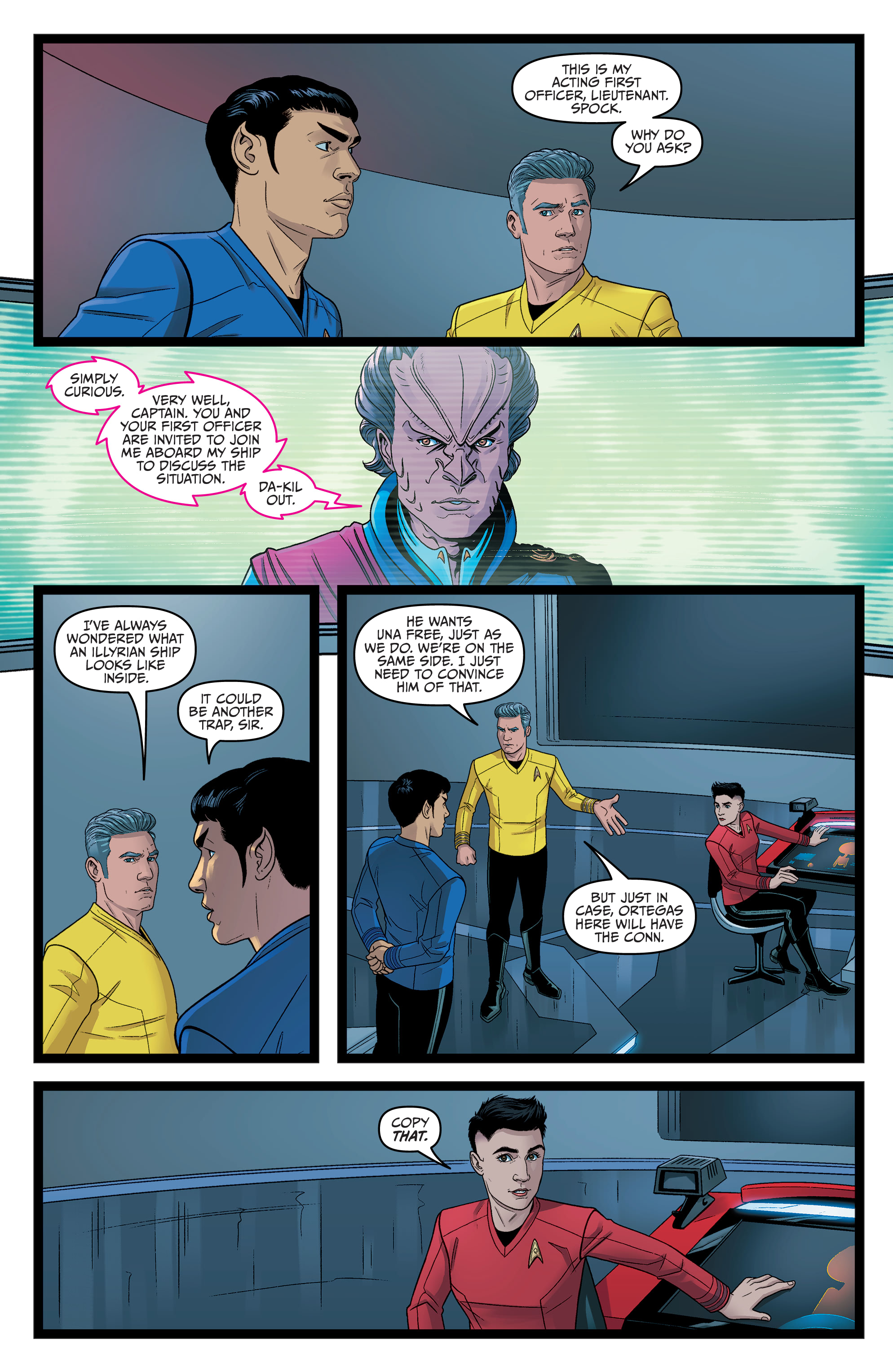 Star Trek: Strange New Worlds - Illyrian Enigma (2022-) issue 2 - Page 13