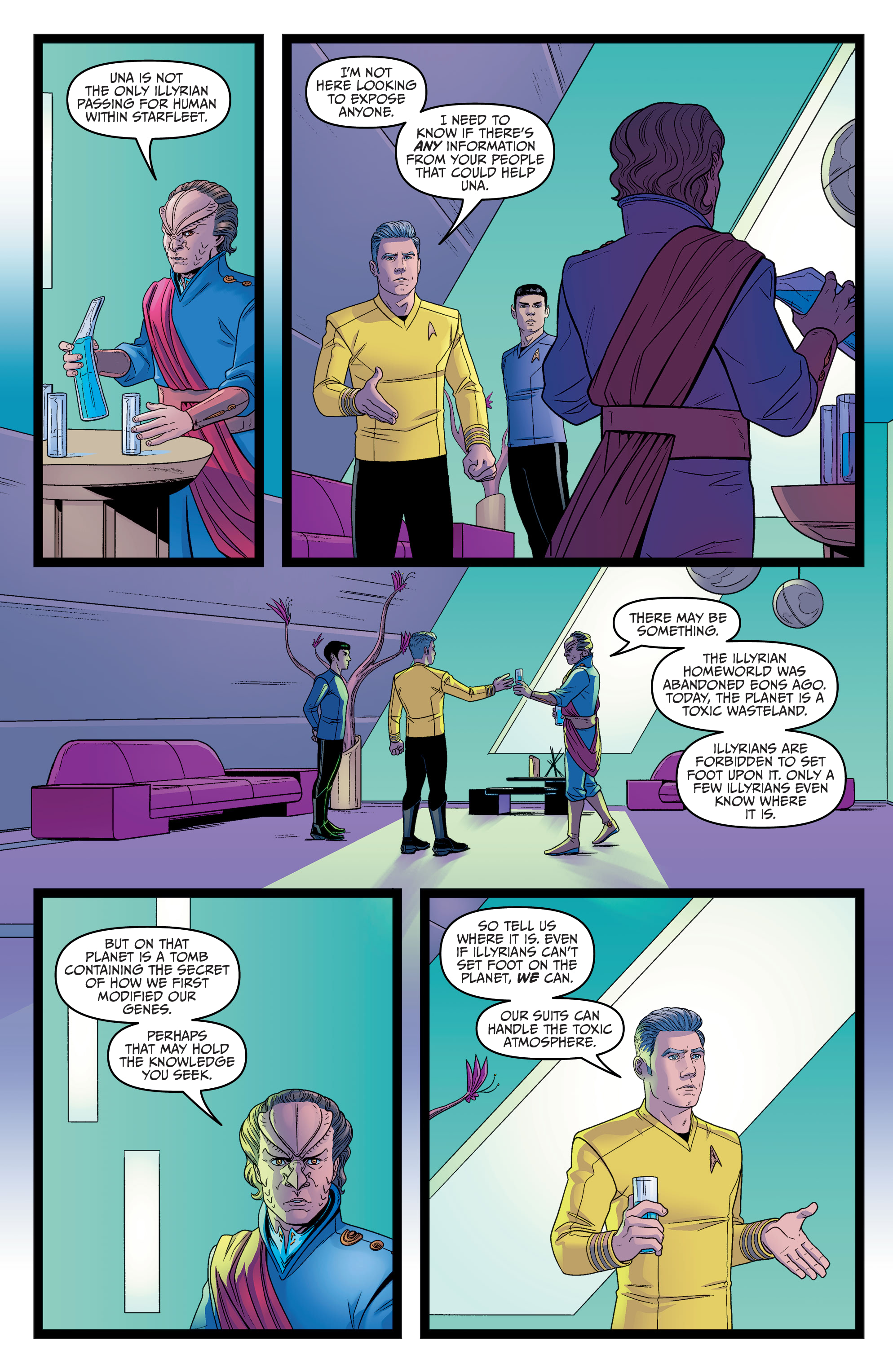 Star Trek: Strange New Worlds - Illyrian Enigma (2022-) issue 2 - Page 15