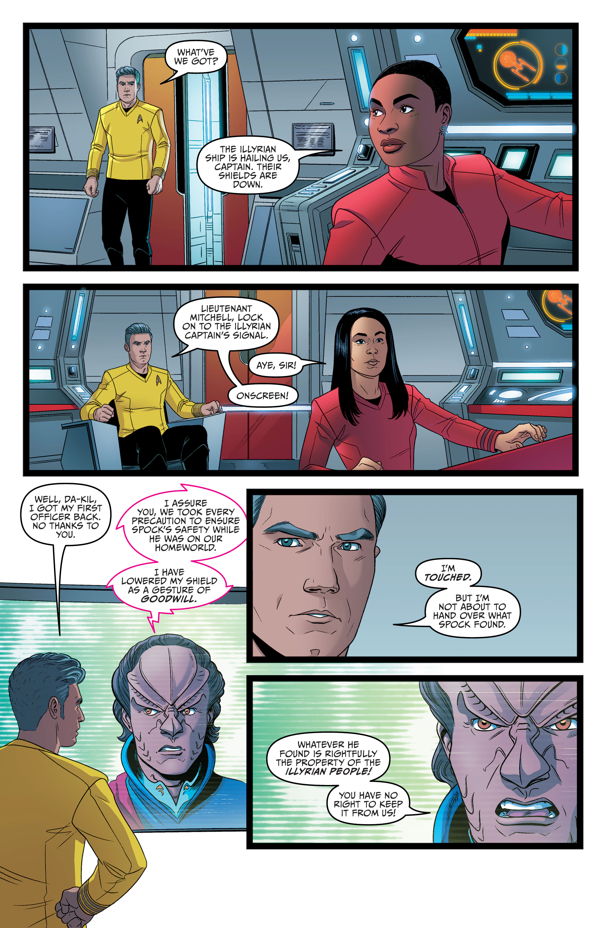 Star Trek: Strange New Worlds - Illyrian Enigma (2022-) issue 4 - Page 5