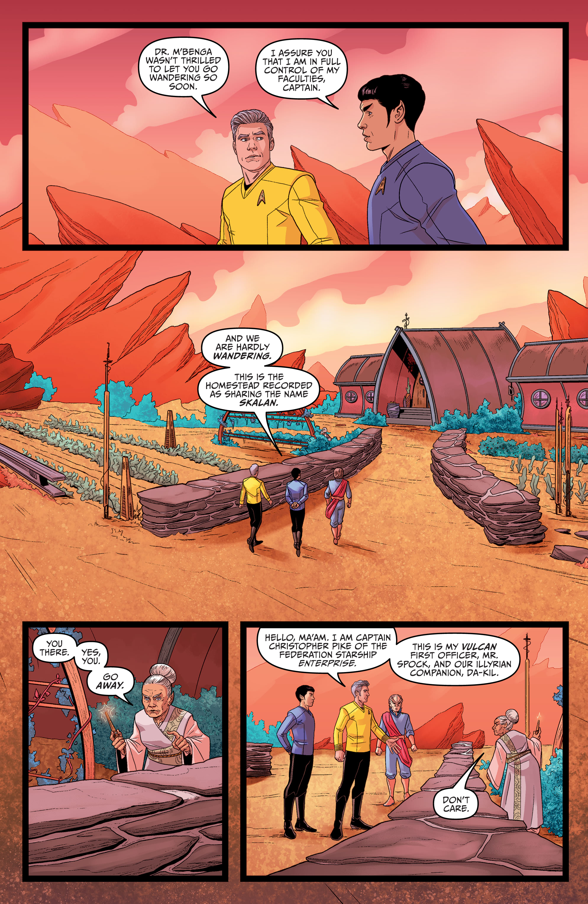 Star Trek: Strange New Worlds - Illyrian Enigma (2022-) issue 4 - Page 9