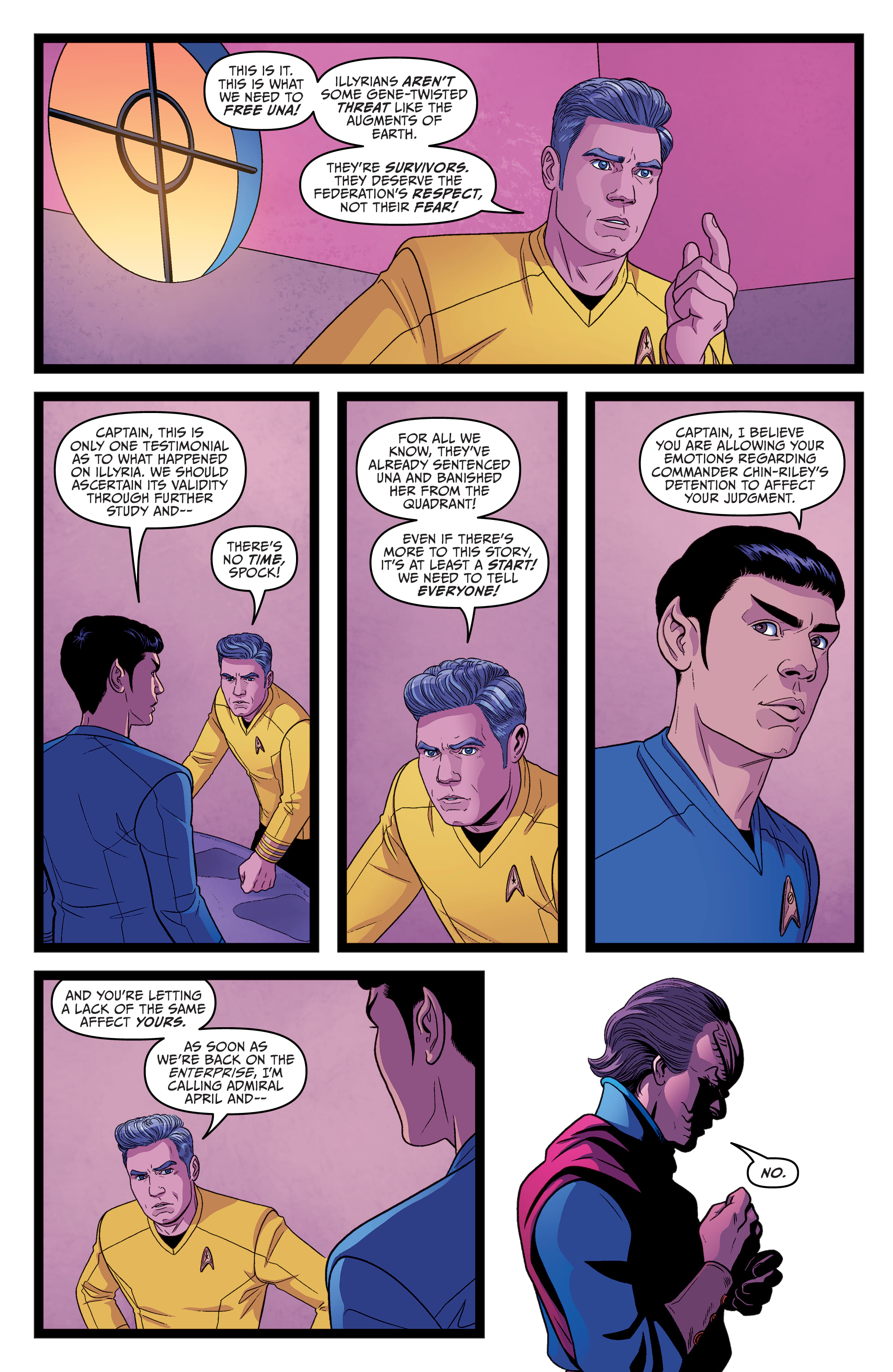 Star Trek: Strange New Worlds - Illyrian Enigma (2022-) issue 4 - Page 17