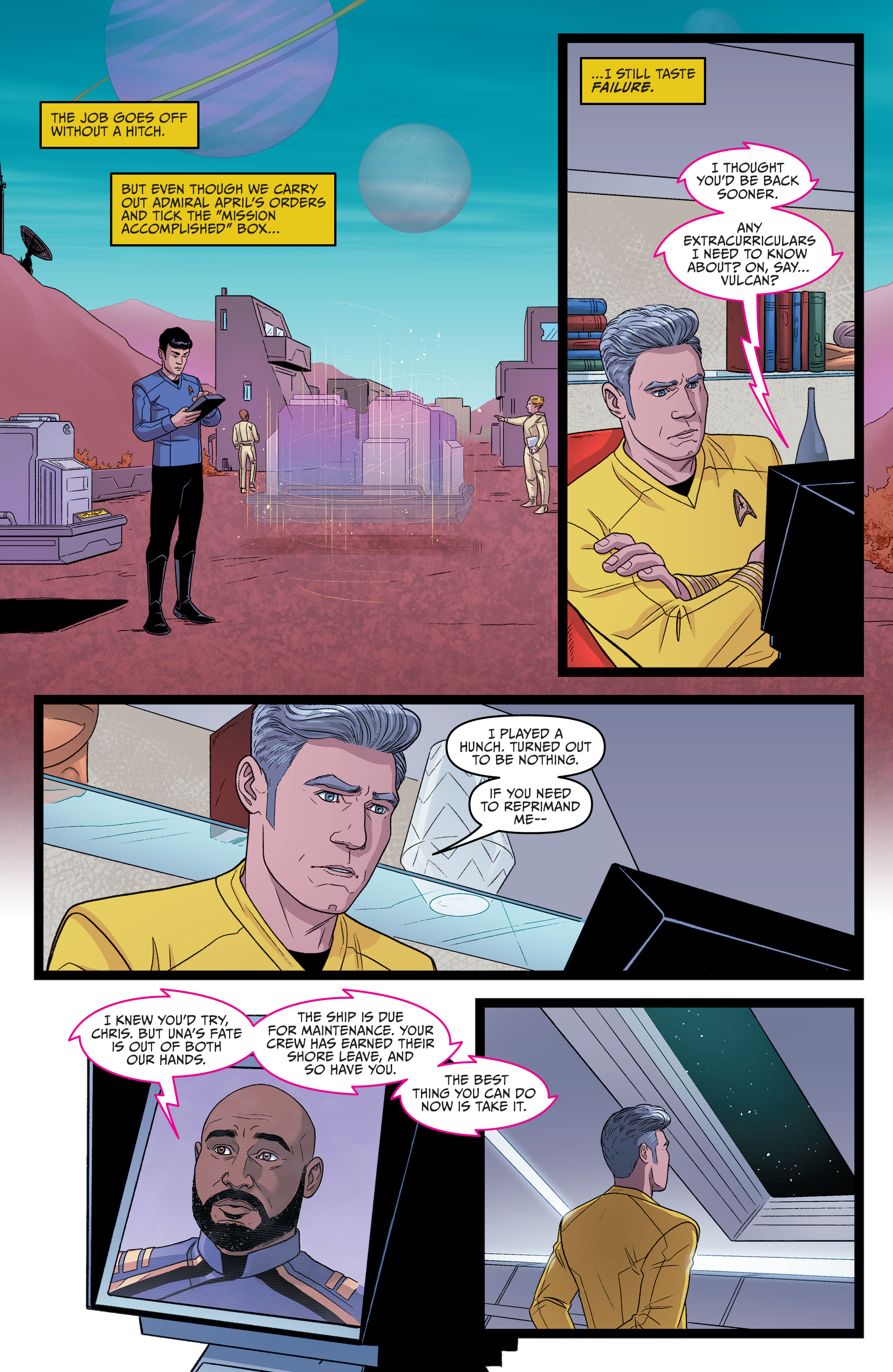 Star Trek: Strange New Worlds - Illyrian Enigma (2022-) issue 4 - Page 21