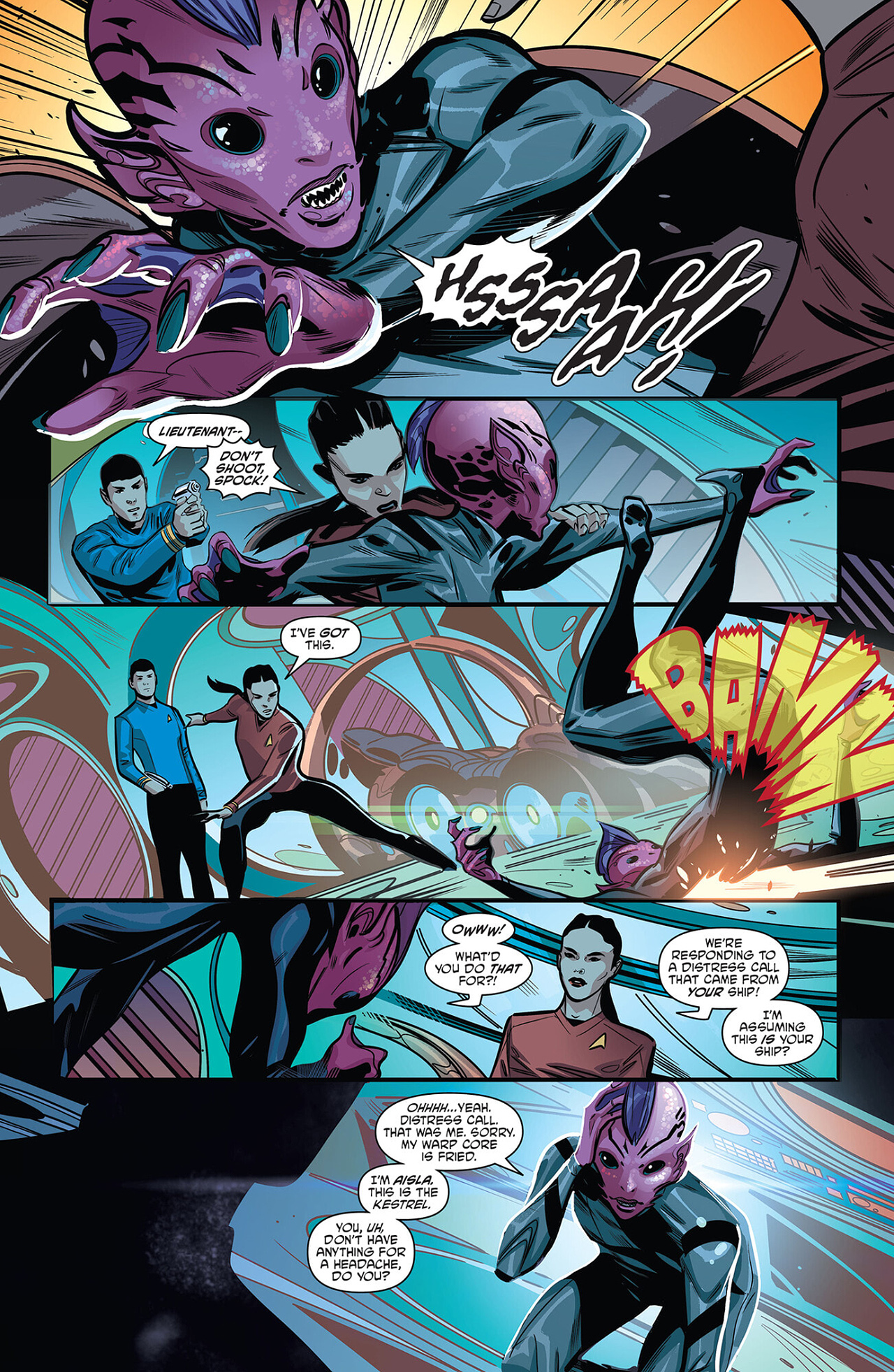 Star Trek: Strange New Worlds - The Scorpius Run (2023-) issue 1 - Page 7