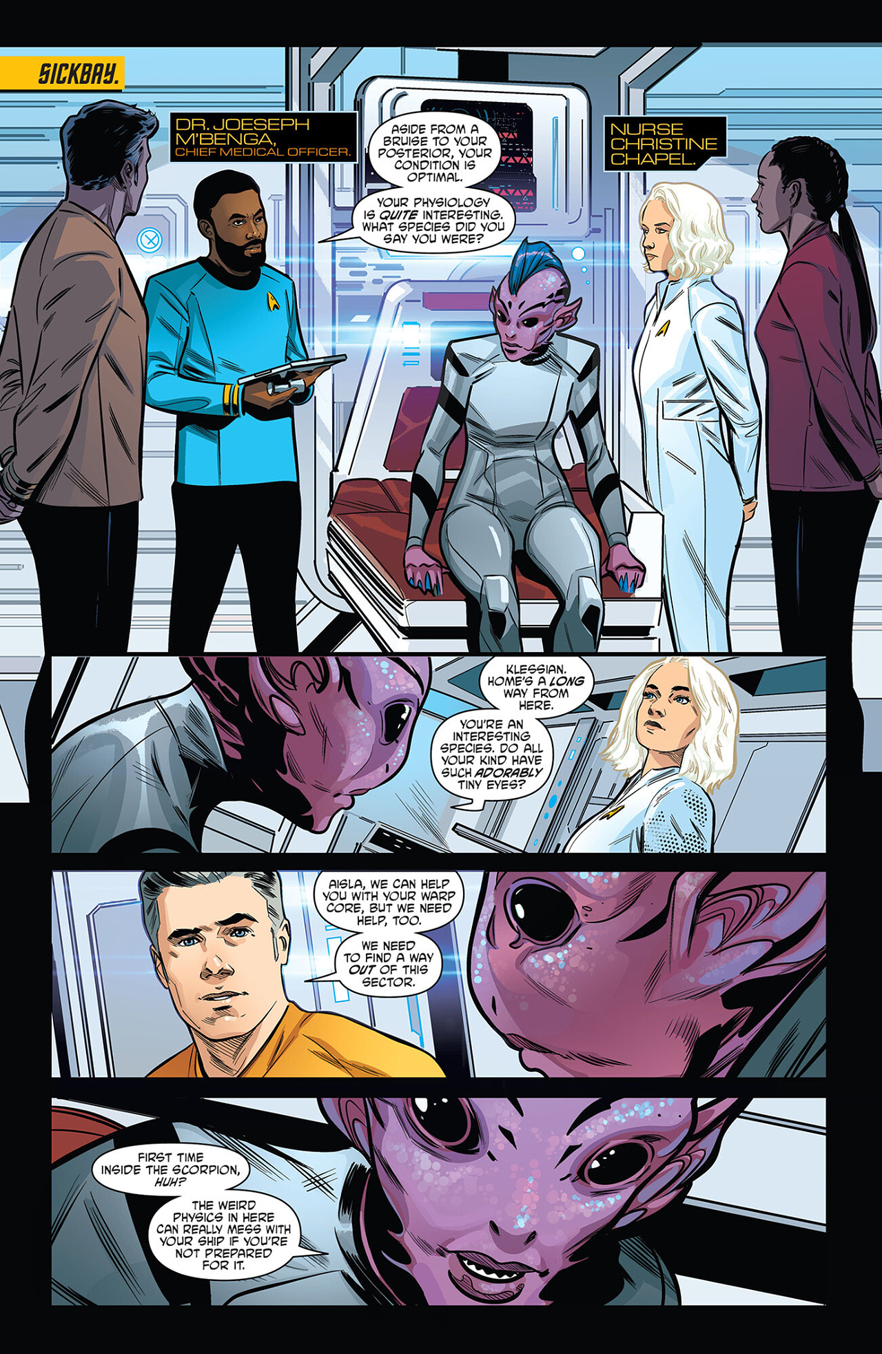 Star Trek: Strange New Worlds - The Scorpius Run (2023-) issue 1 - Page 8