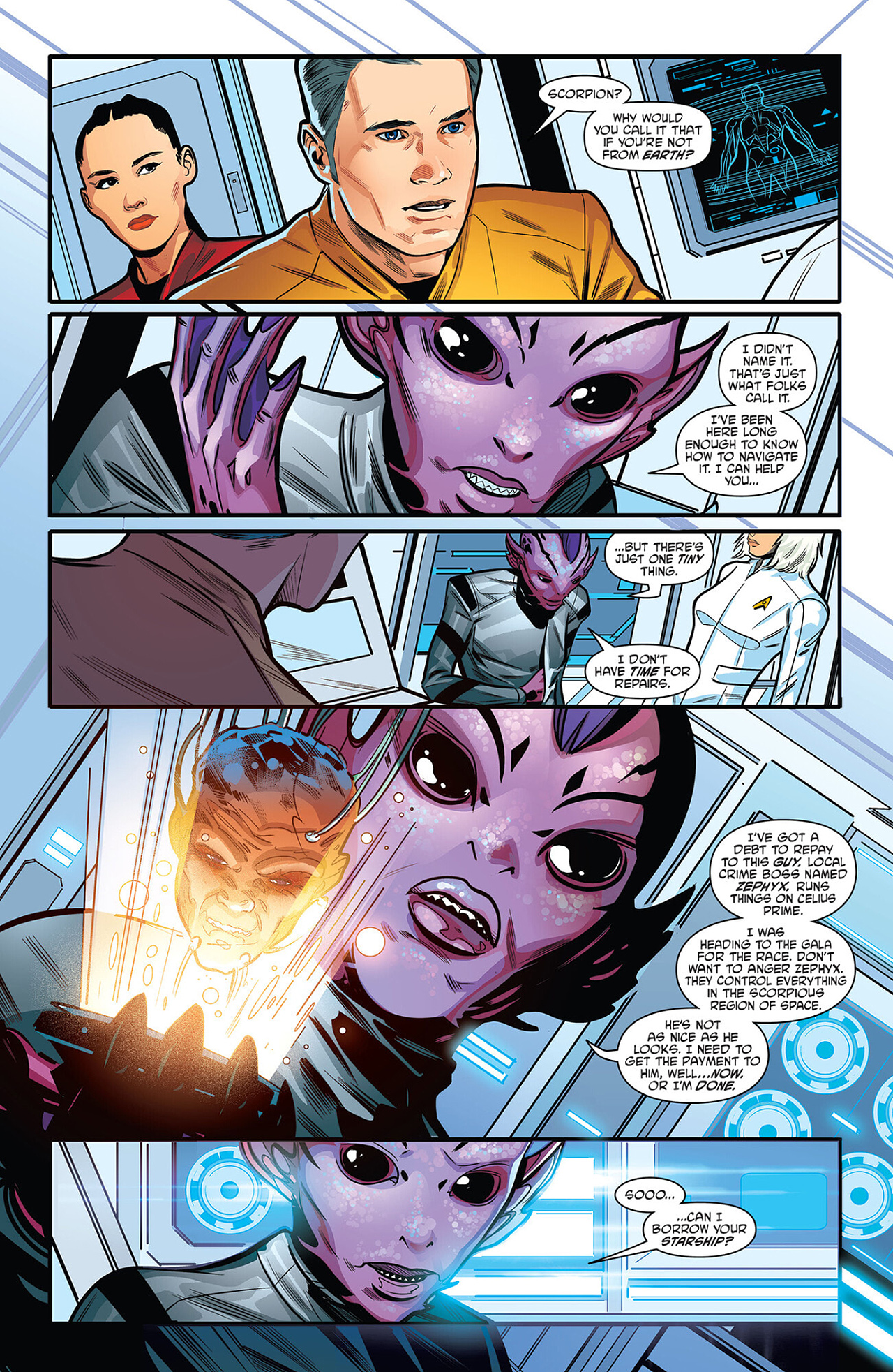 Star Trek: Strange New Worlds - The Scorpius Run (2023-) issue 1 - Page 9