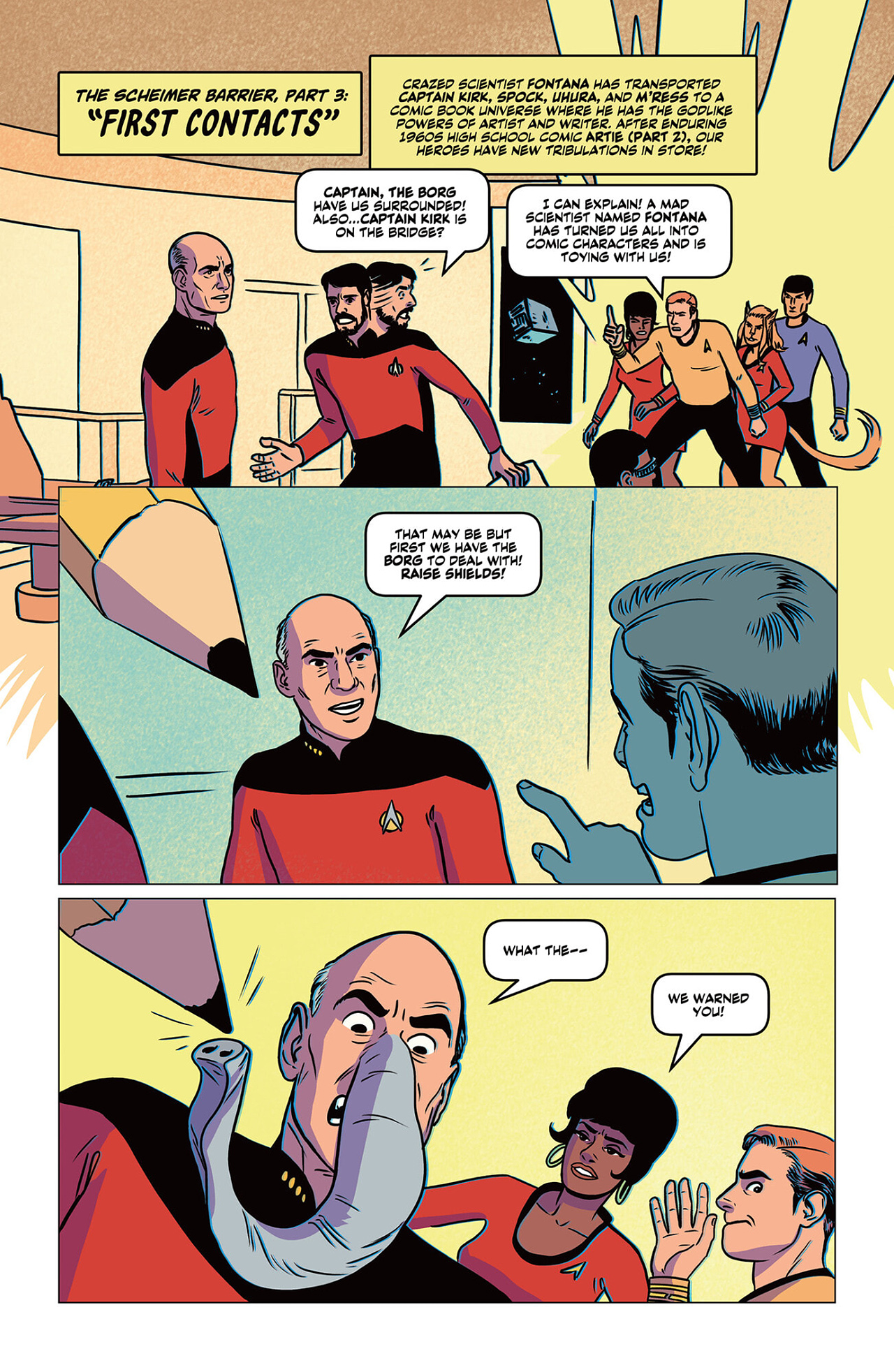 Star Trek: The Animated Celebration Presents the Scheimer Barrier (2023-) issue 3 - Page 3