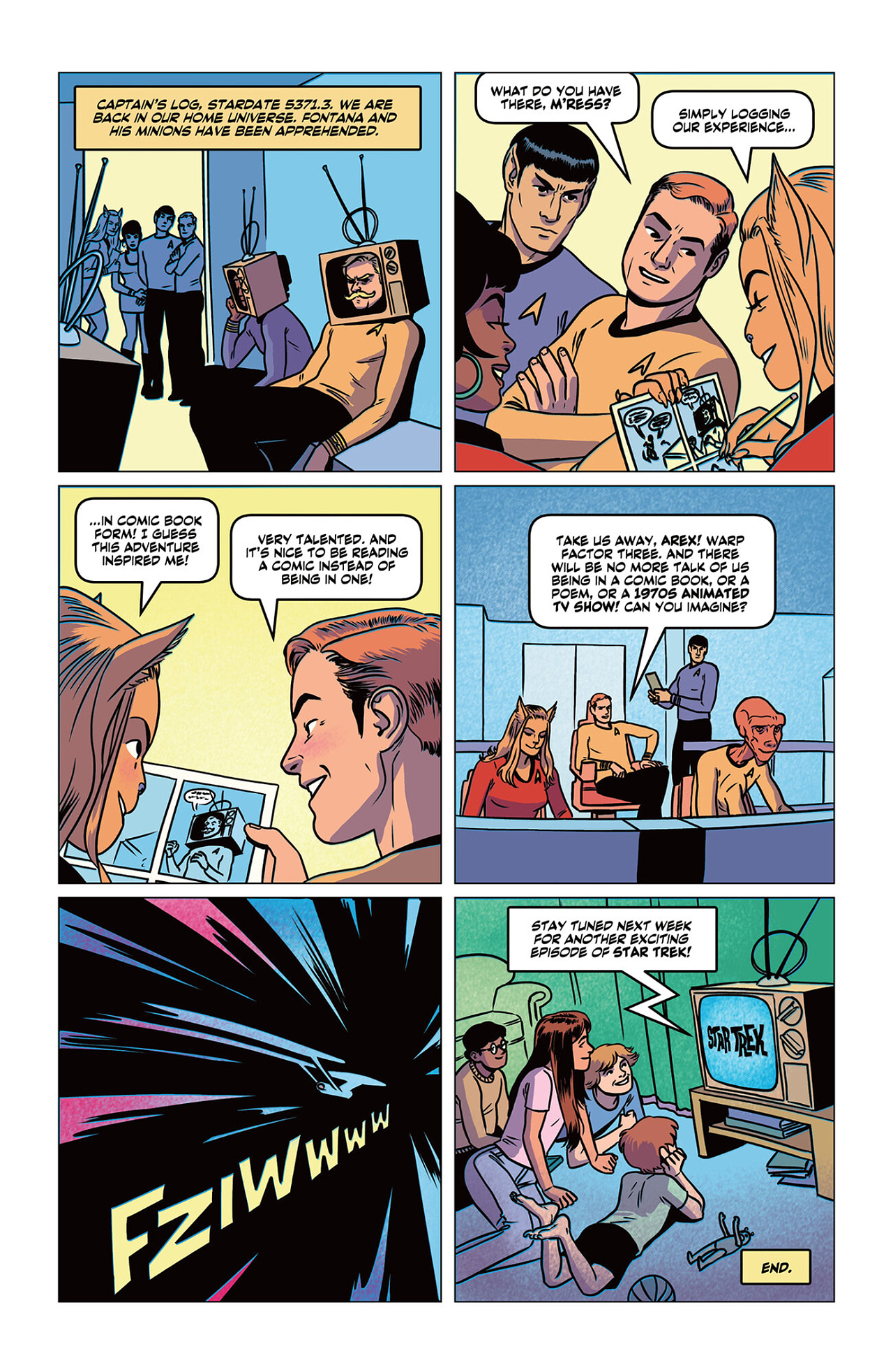 Star Trek: The Animated Celebration Presents the Scheimer Barrier (2023-) issue 4 - Page 7