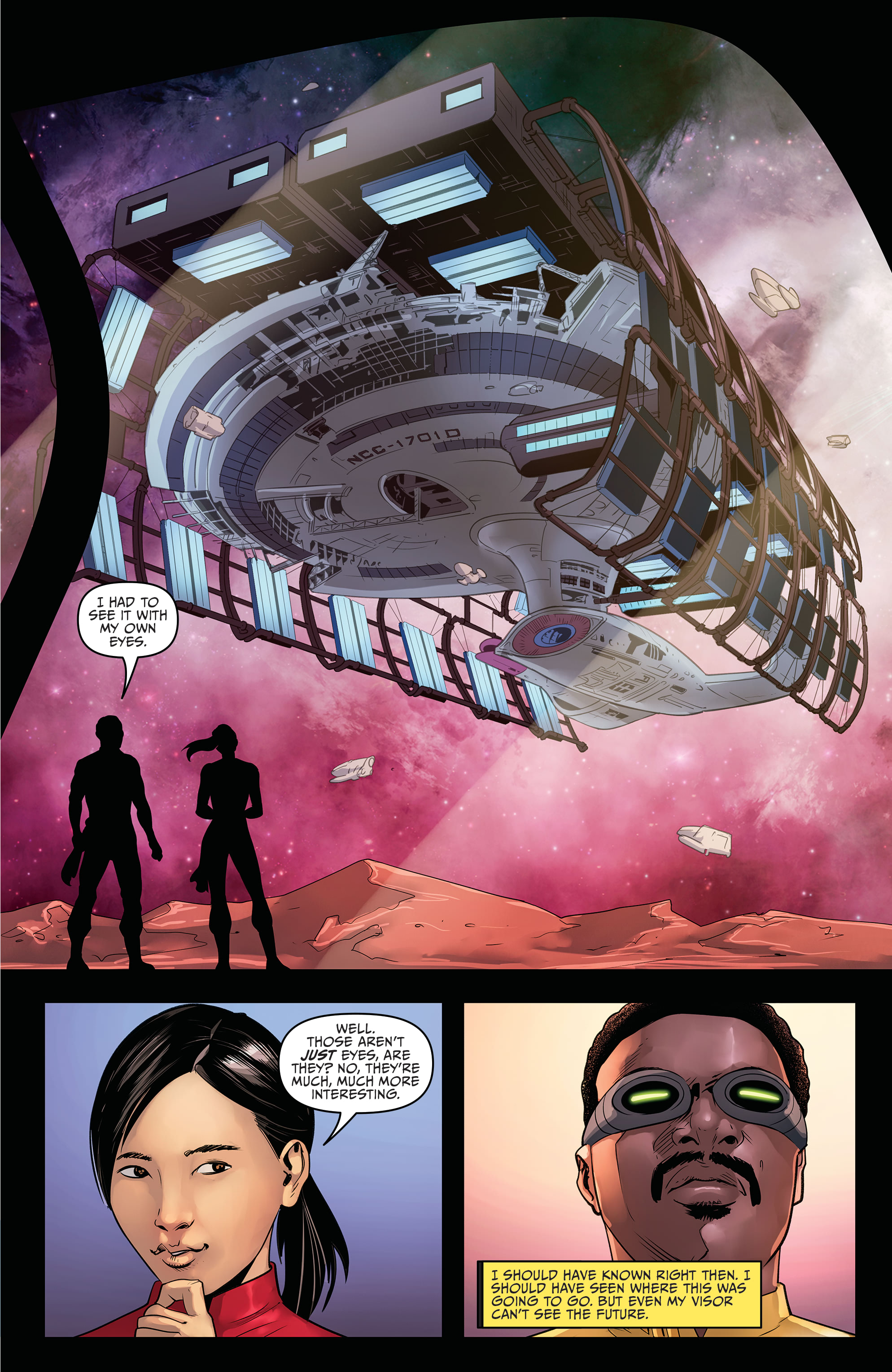 Star Trek: The Mirror War - Captain LaForge (2022-) issue 1 - Page 11