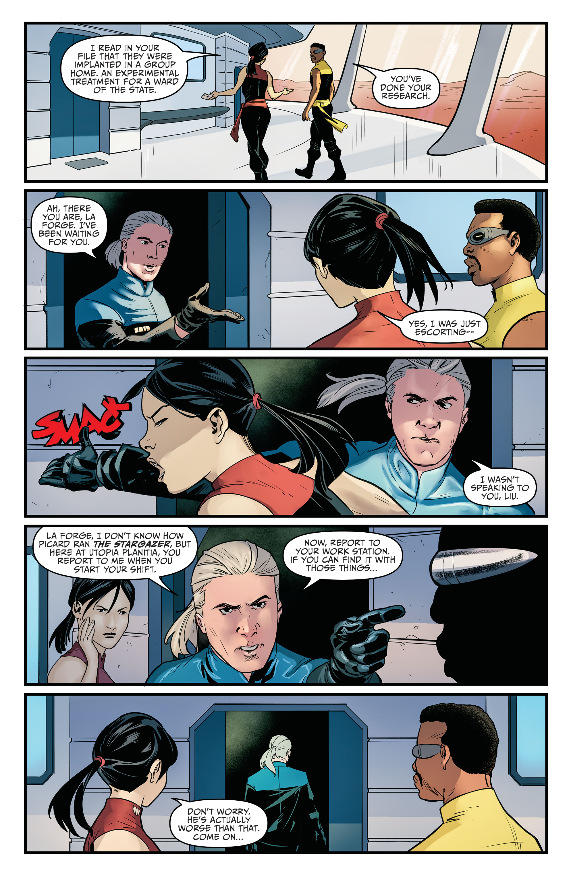 Star Trek: The Mirror War - Captain LaForge (2022-) issue 1 - Page 12