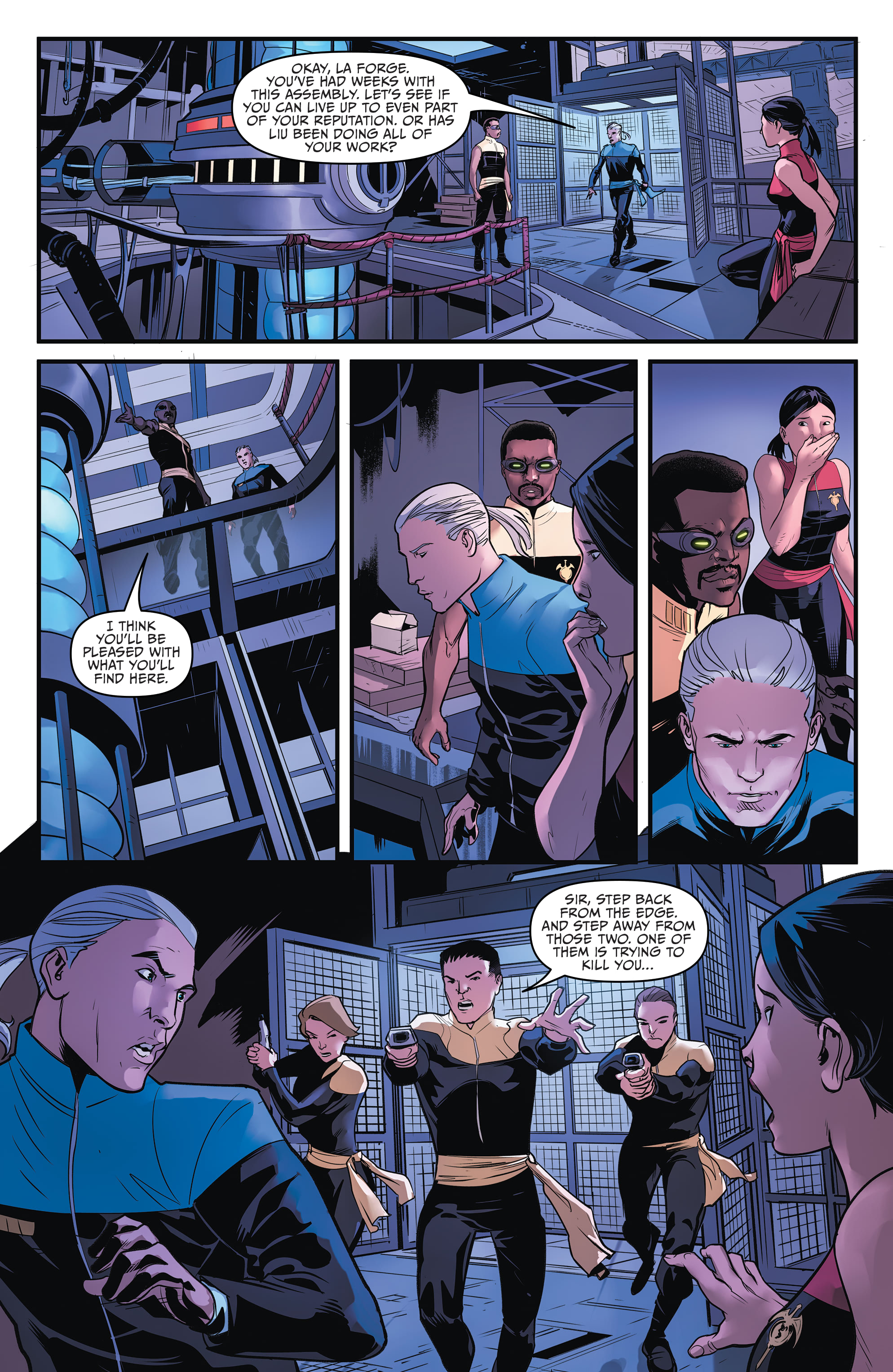 Star Trek: The Mirror War - Captain LaForge (2022-) issue 1 - Page 17