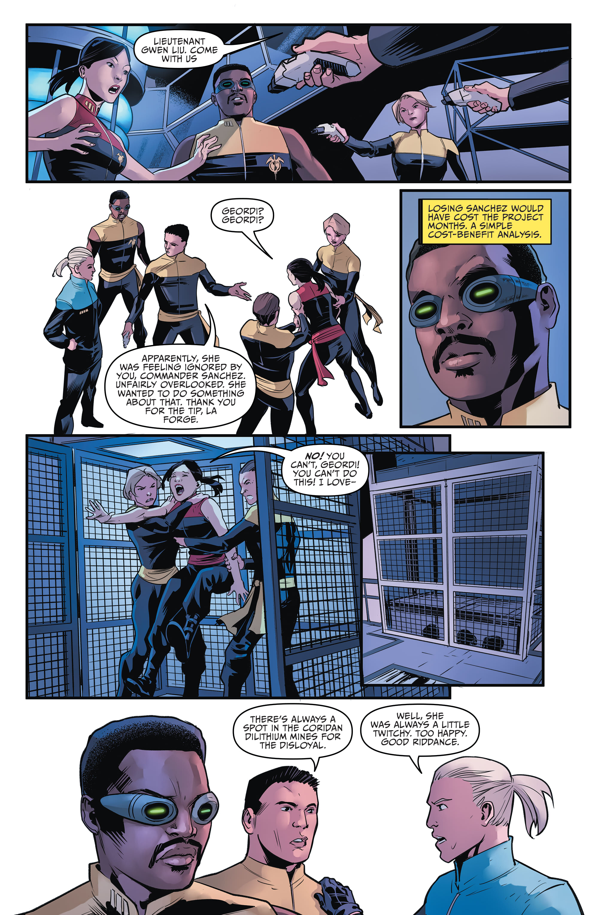 Star Trek: The Mirror War - Captain LaForge (2022-) issue 1 - Page 18