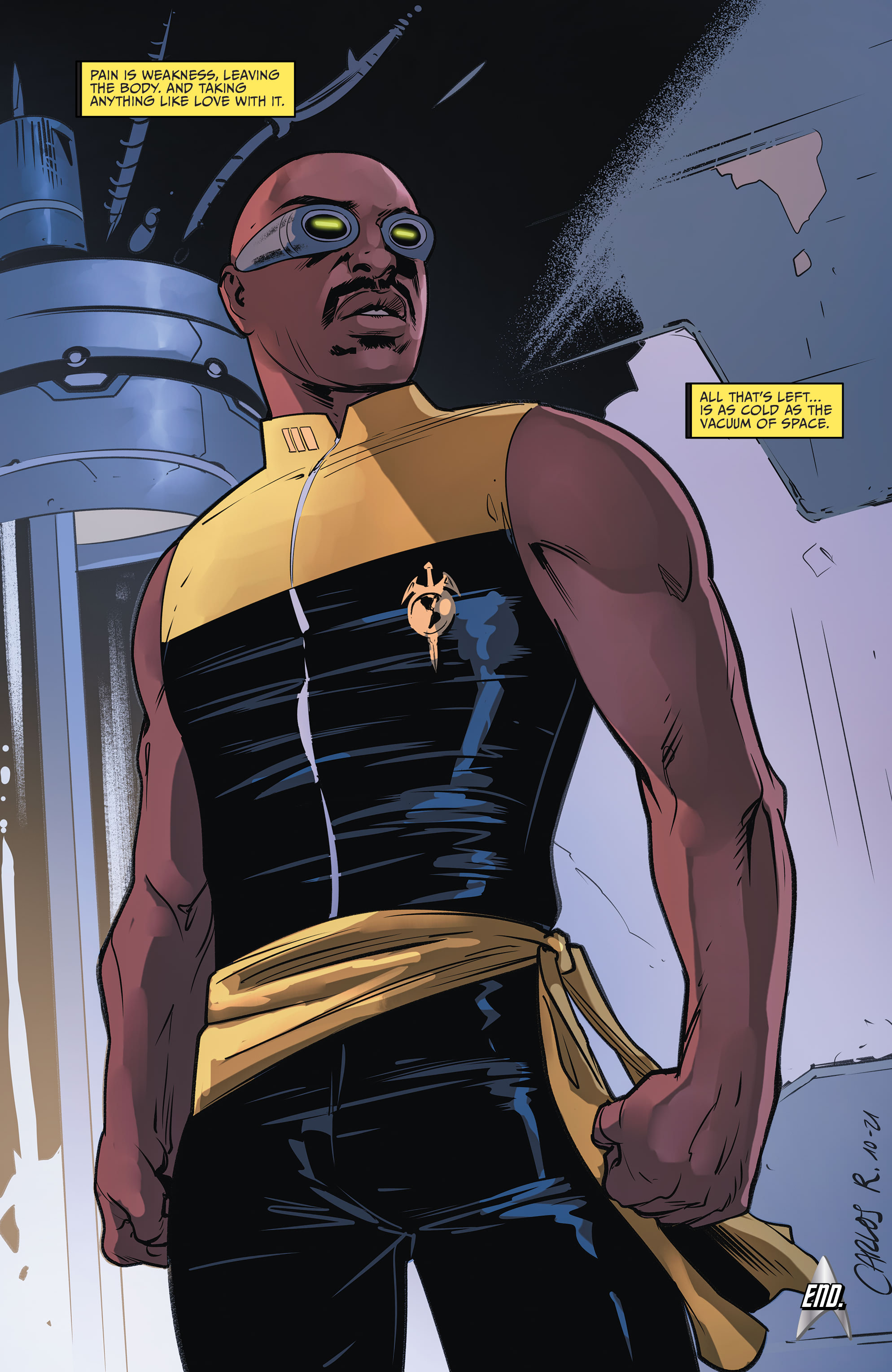 Star Trek: The Mirror War - Captain LaForge (2022-) issue 1 - Page 22