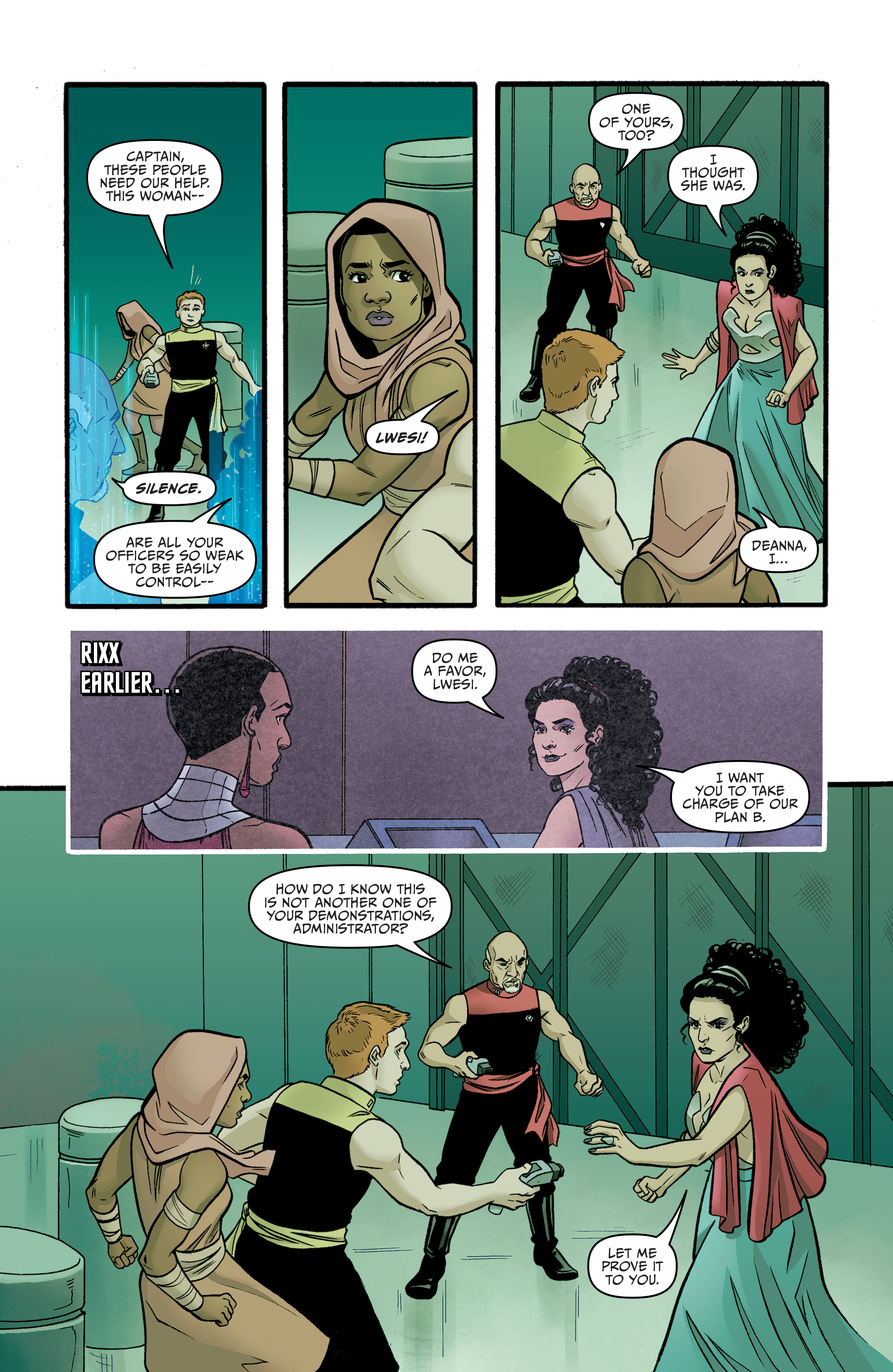 Star Trek: The Mirror War - Troi (2022-) issue 1 - Page 18