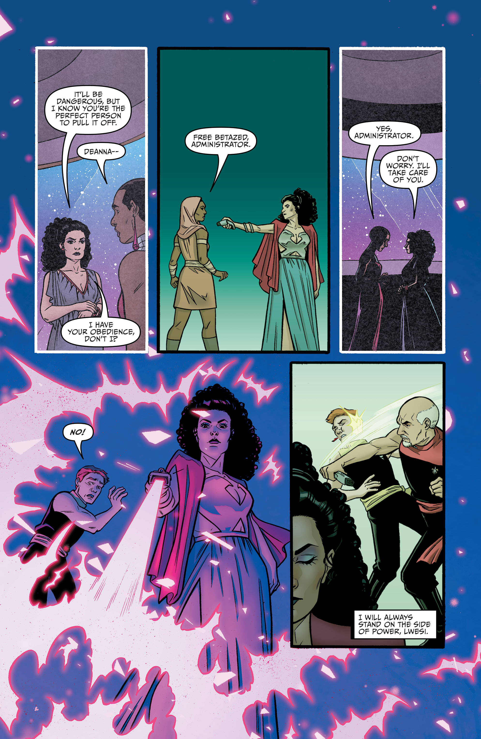 Star Trek: The Mirror War - Troi (2022-) issue 1 - Page 19