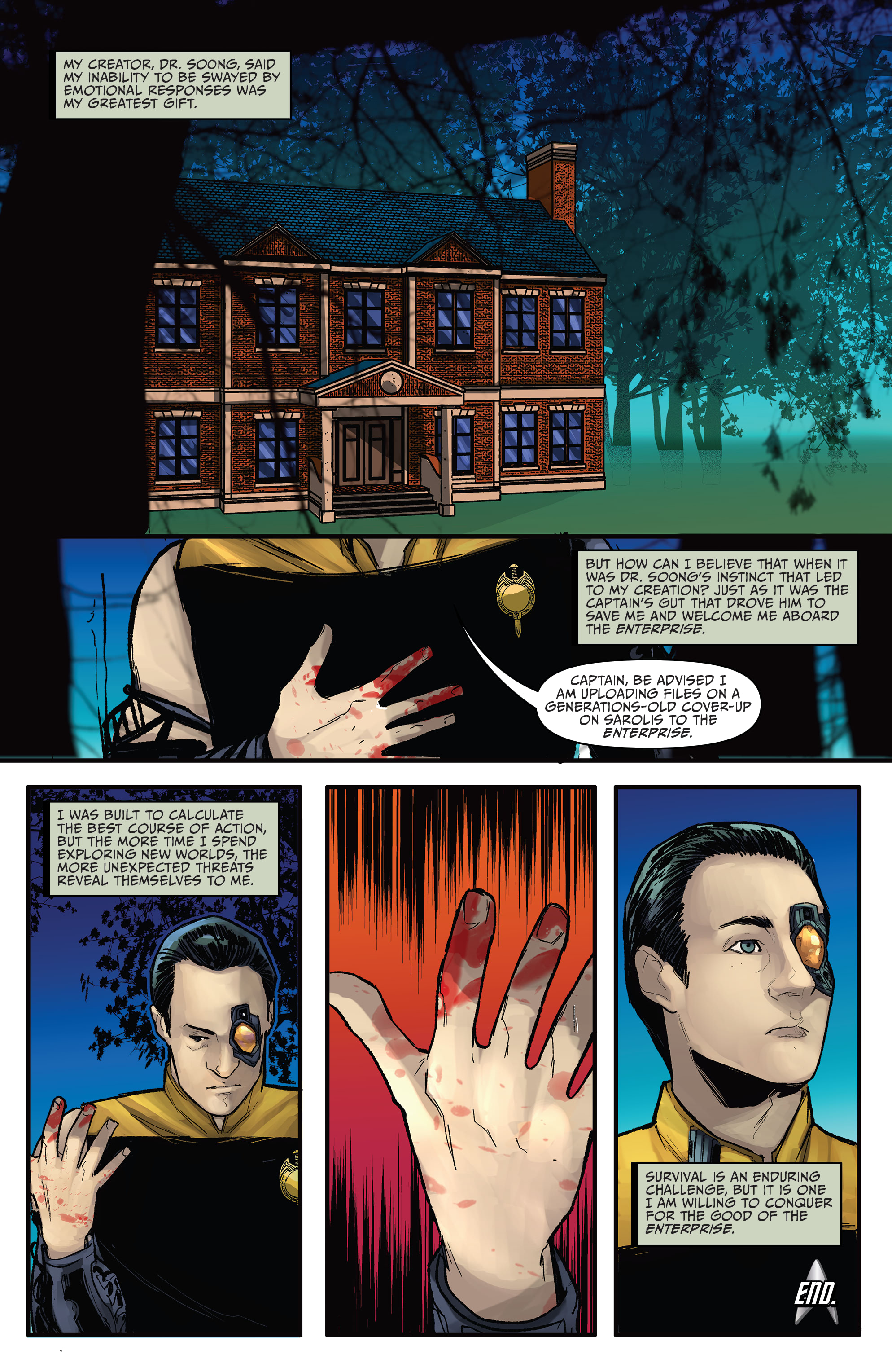 Star Trek: The Mirror War—Data (2021-) issue 1 - Page 22