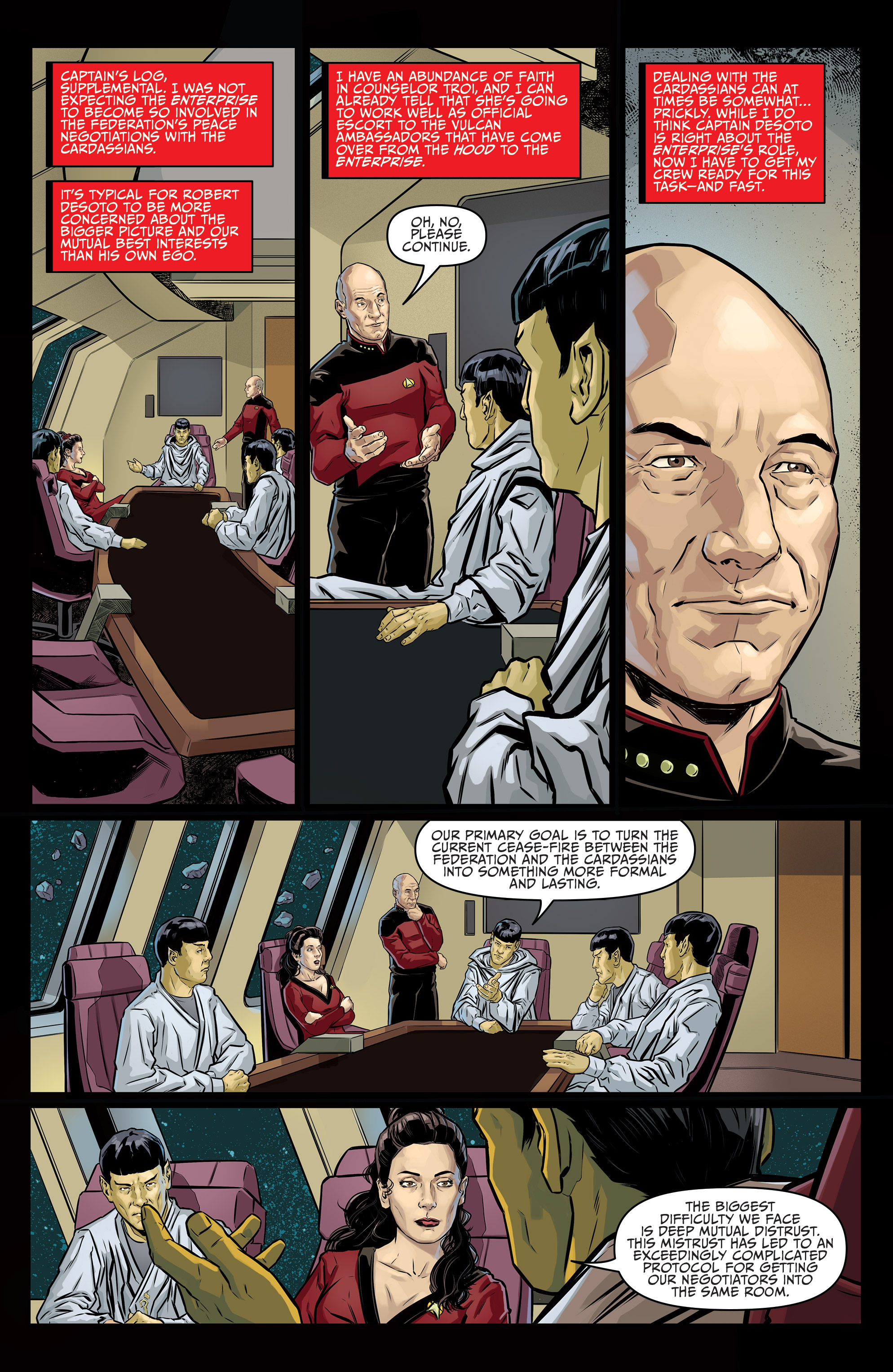 Star Trek: The Next Generation: Terra Incognita (2018) issue 2 - Page 5