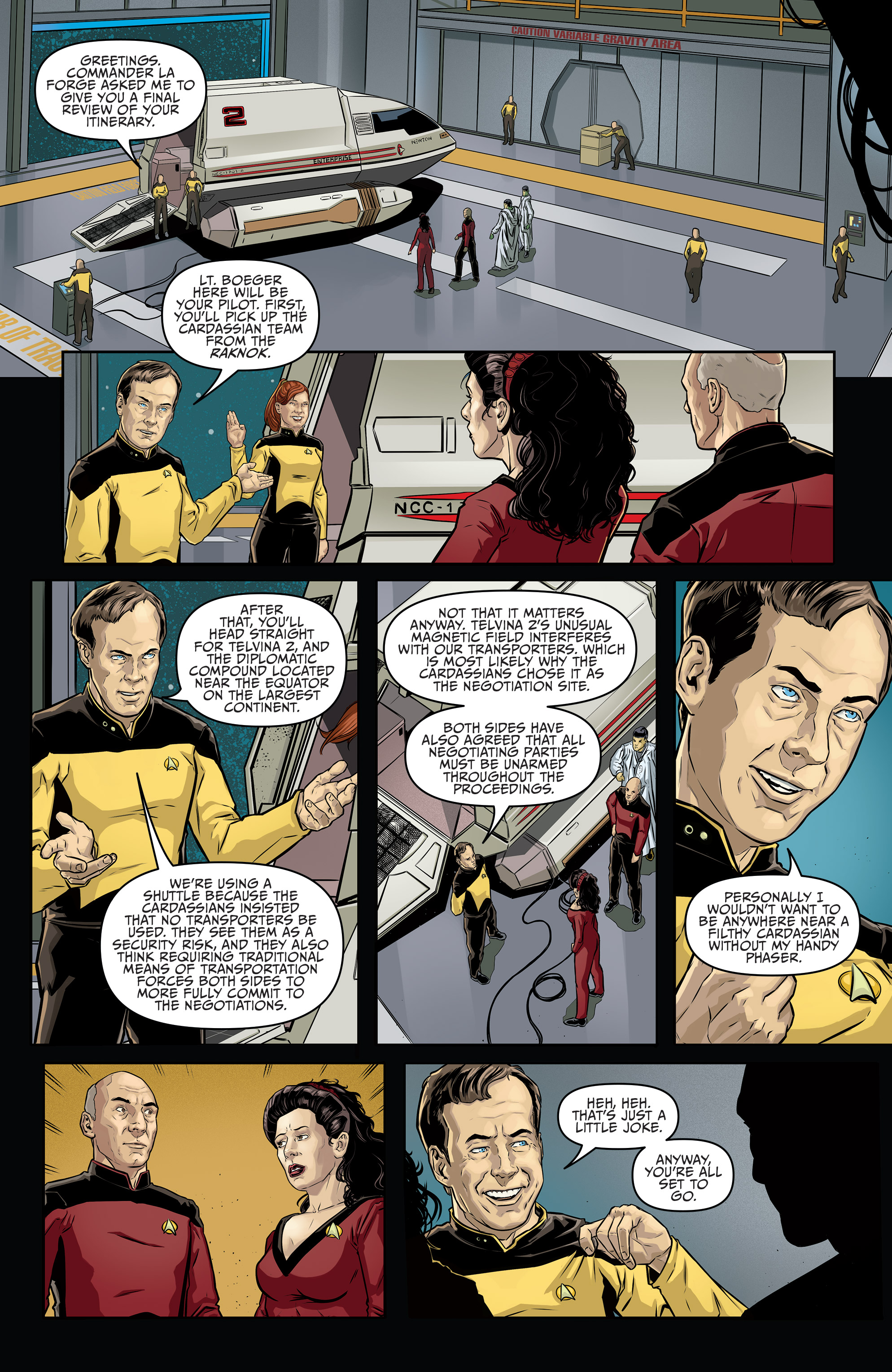 Star Trek: The Next Generation: Terra Incognita (2018) issue 2 - Page 8