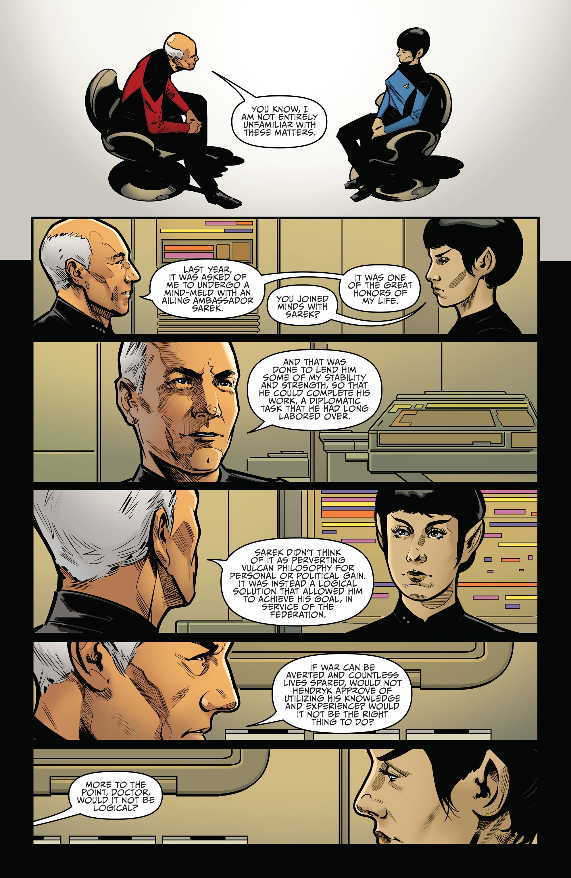 Star Trek: The Next Generation: Terra Incognita (2018) issue 3 - Page 19