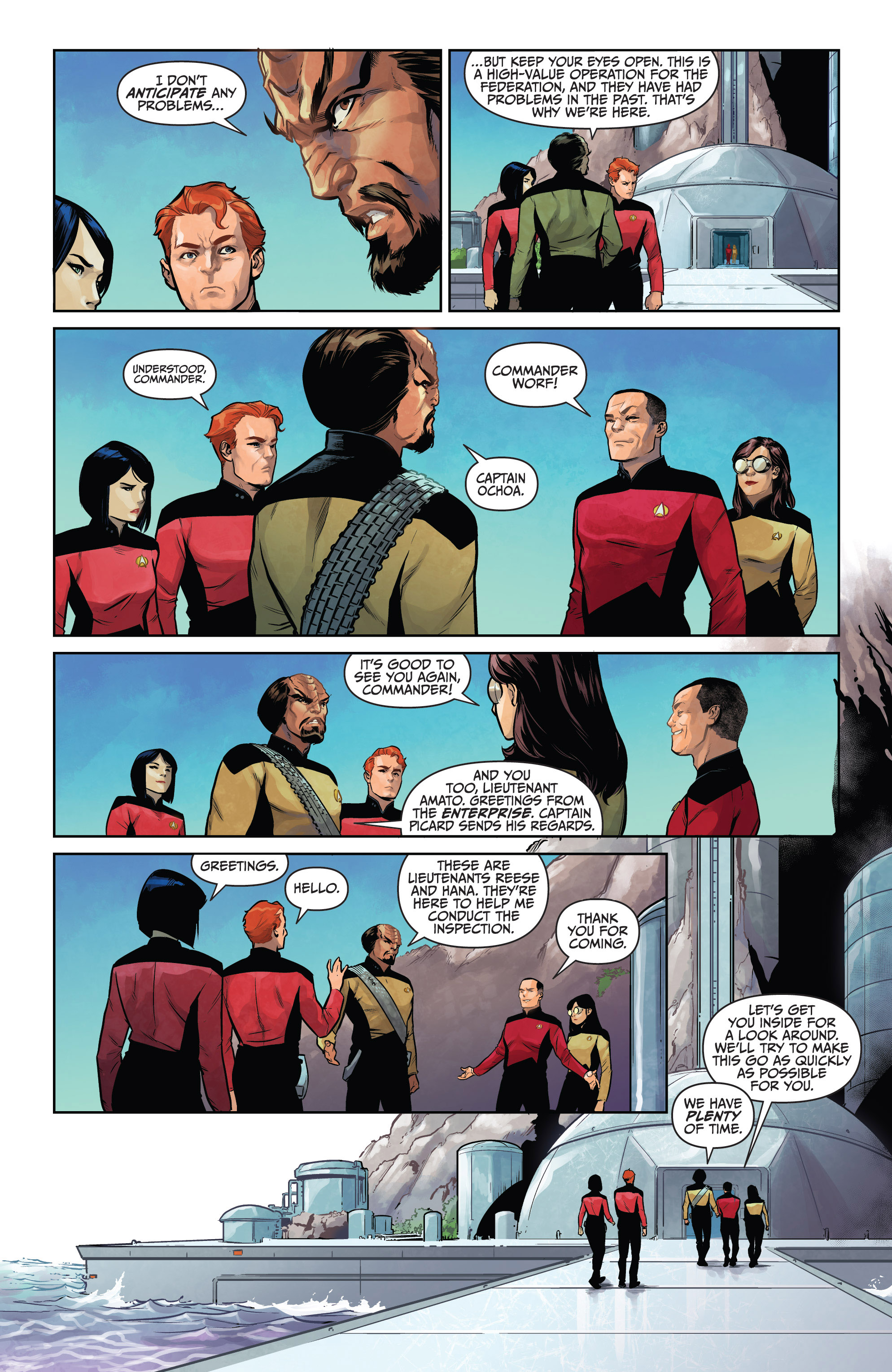 Star Trek: The Next Generation: Through The Mirror (2018-): Chapter 1 - Page 4