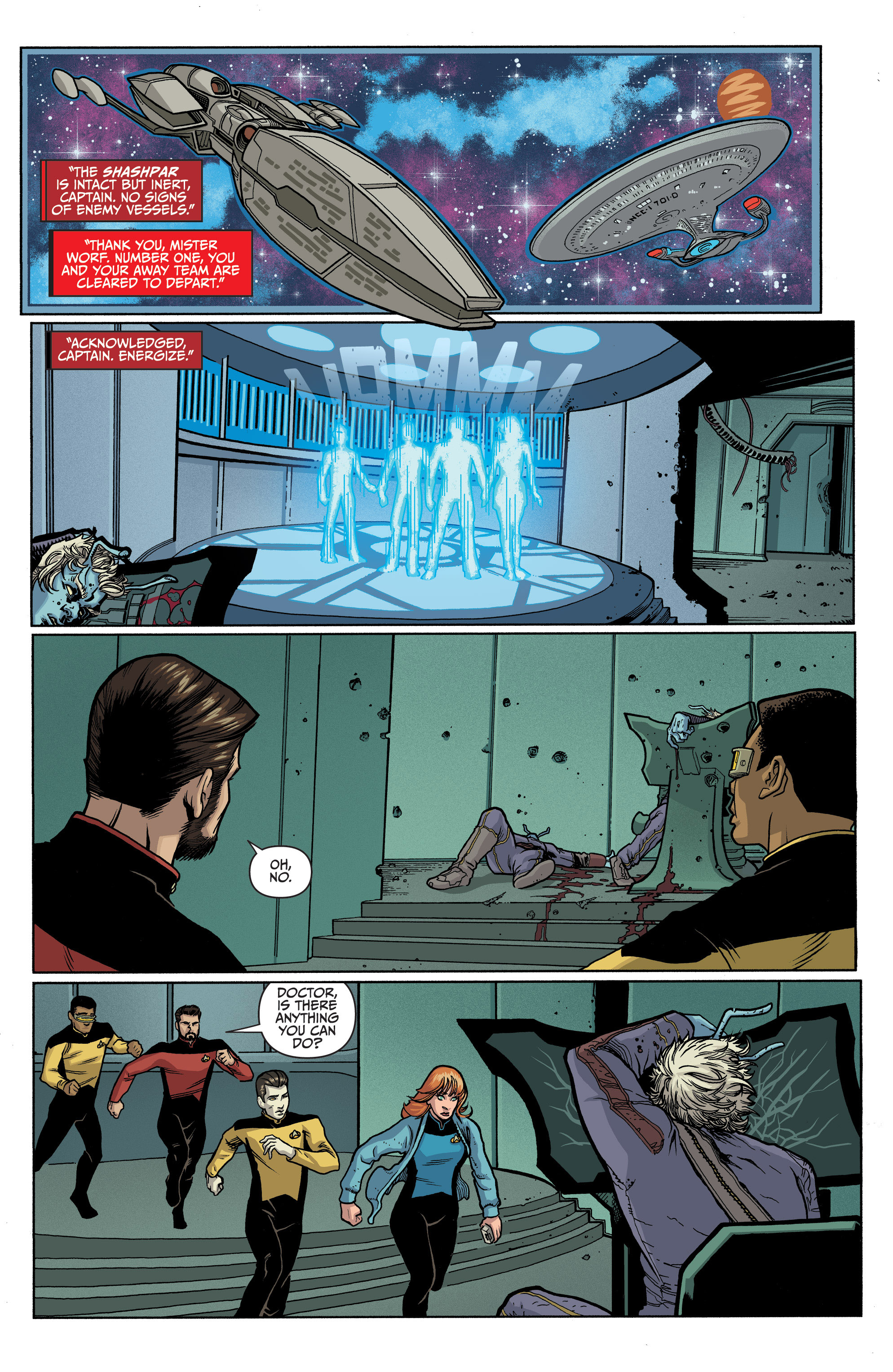 Star Trek: The Next Generation: Through The Mirror (2018-) issue 2 - Page 6