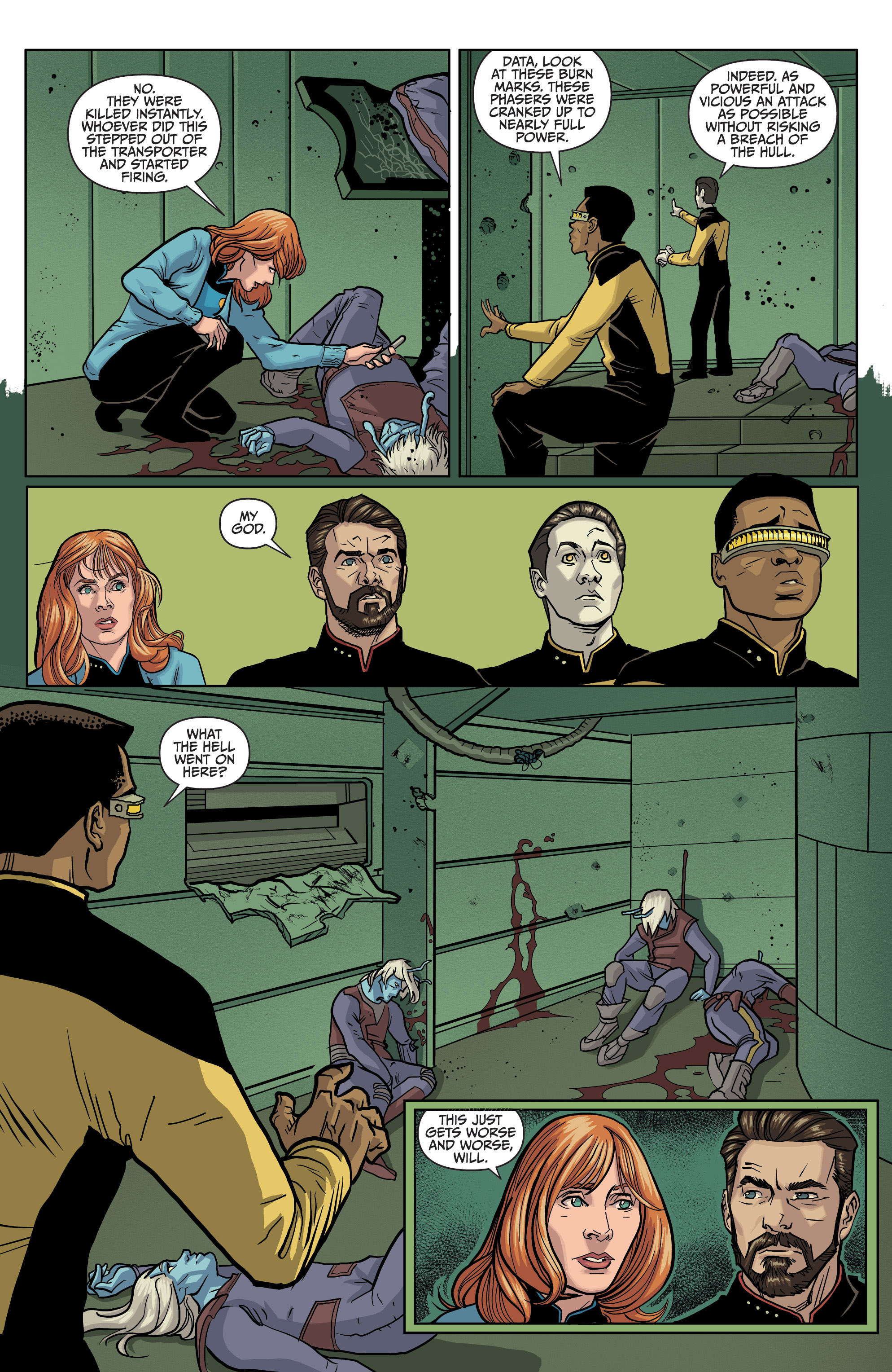 Star Trek: The Next Generation: Through The Mirror (2018-) issue 2 - Page 7