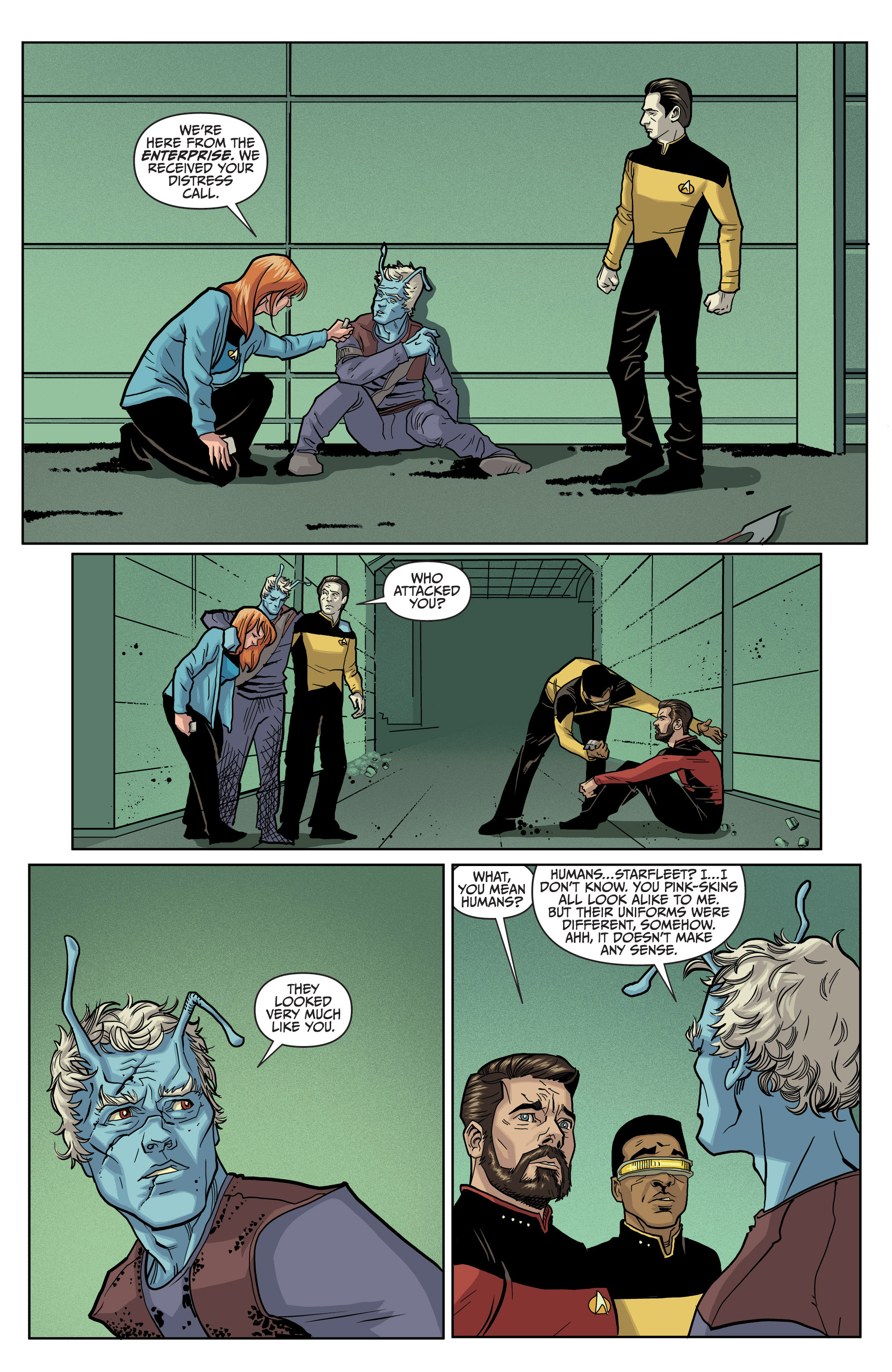 Star Trek: The Next Generation: Through The Mirror (2018-) issue 2 - Page 11