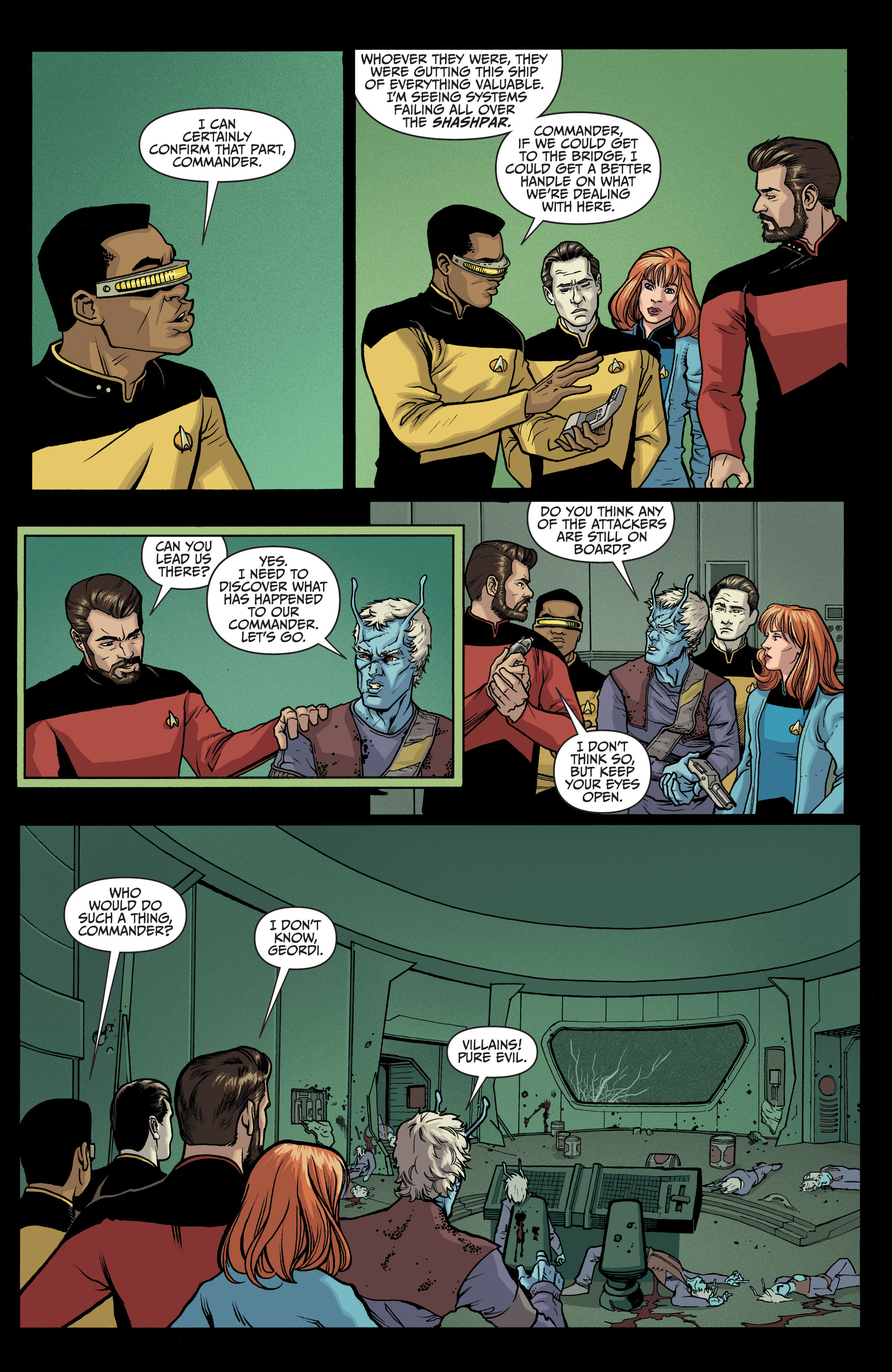 Star Trek: The Next Generation: Through The Mirror (2018-) issue 2 - Page 13