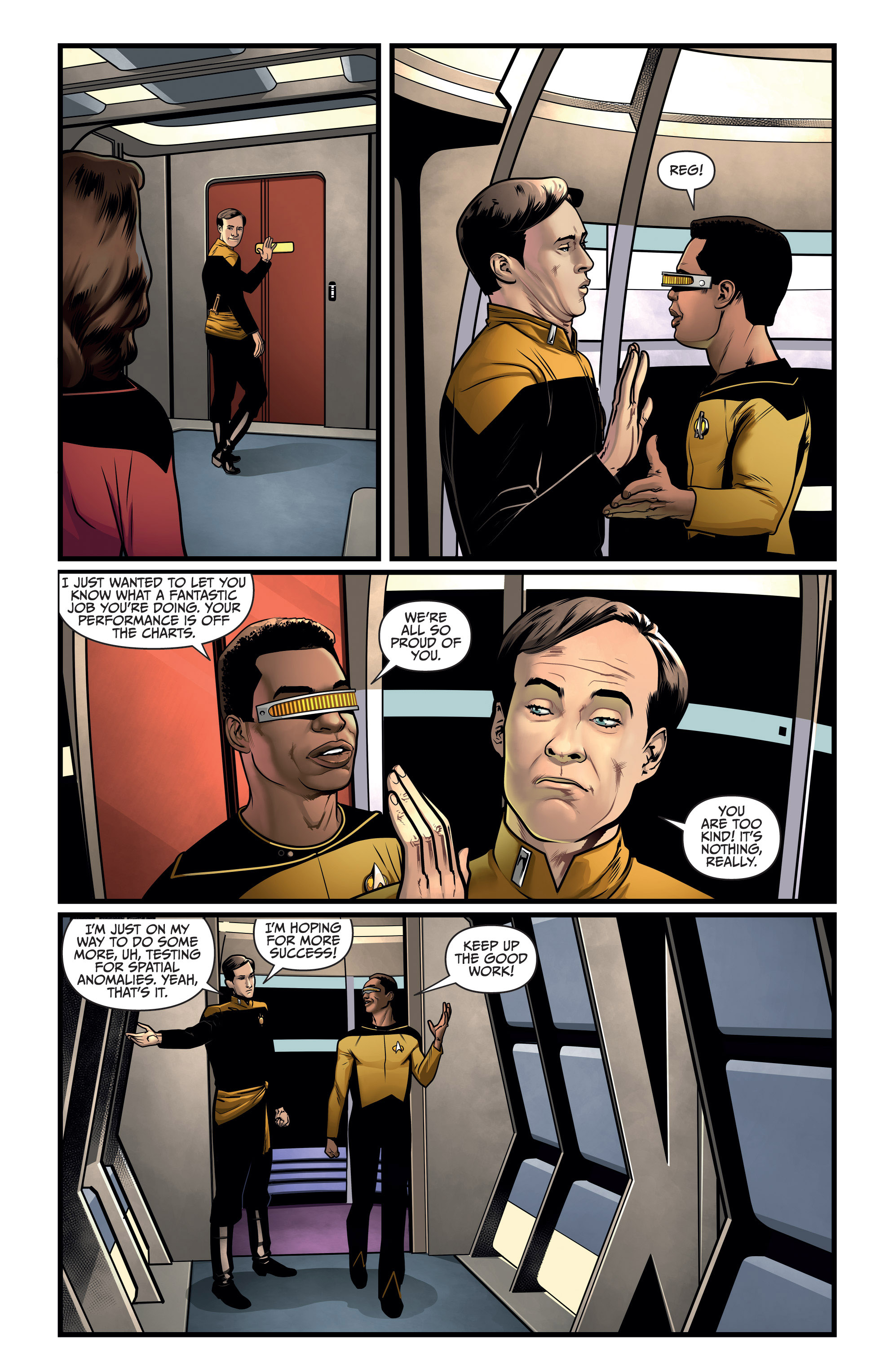 Star Trek: The Next Generation: Through The Mirror (2018-) issue 3 - Page 4