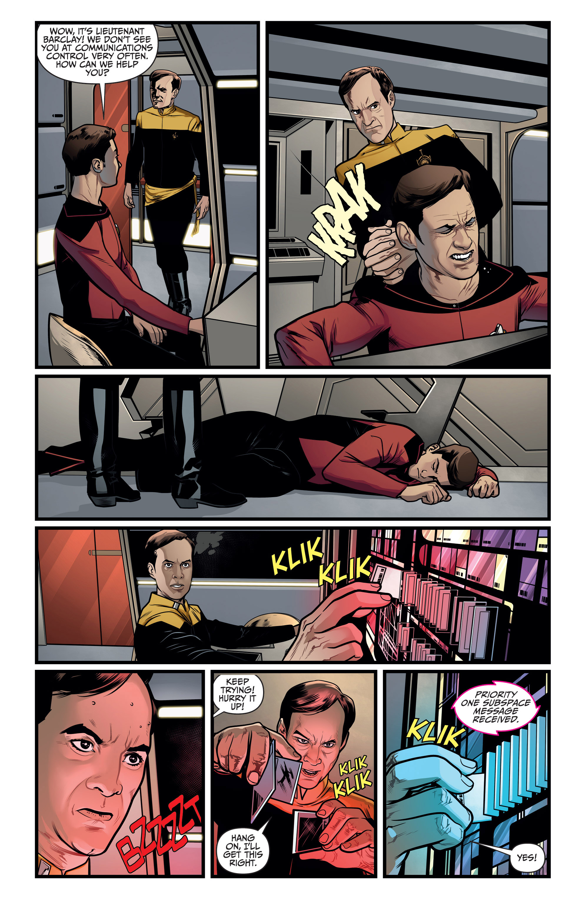 Star Trek: The Next Generation: Through The Mirror (2018-) issue 3 - Page 5