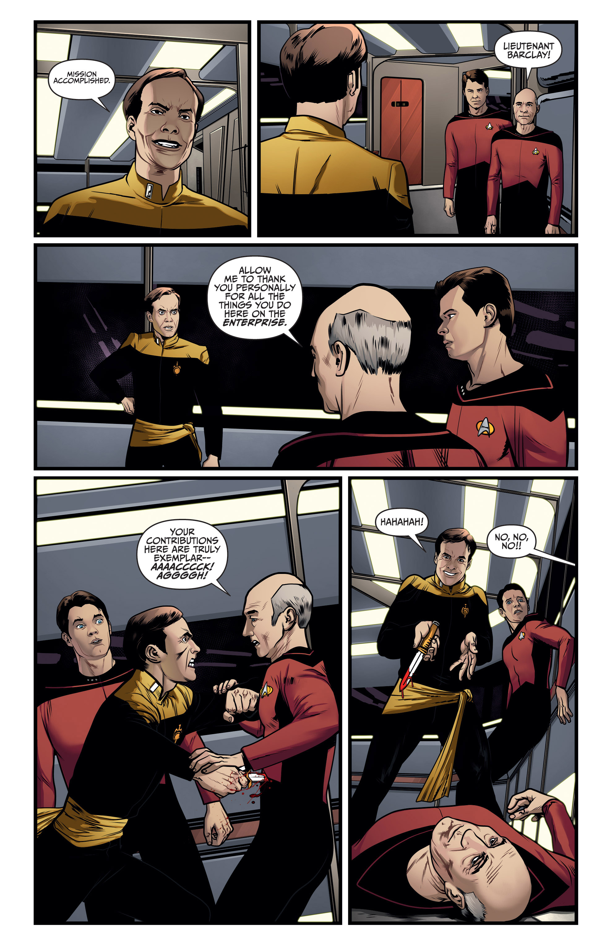 Star Trek: The Next Generation: Through The Mirror (2018-) issue 3 - Page 6