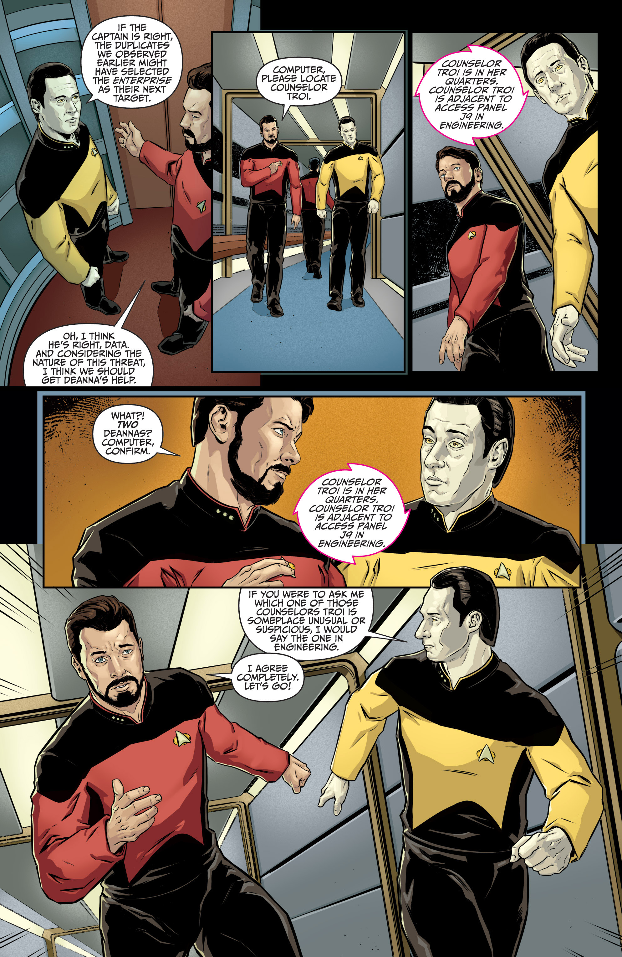 Star Trek: The Next Generation: Through The Mirror (2018-) issue 4 - Page 5