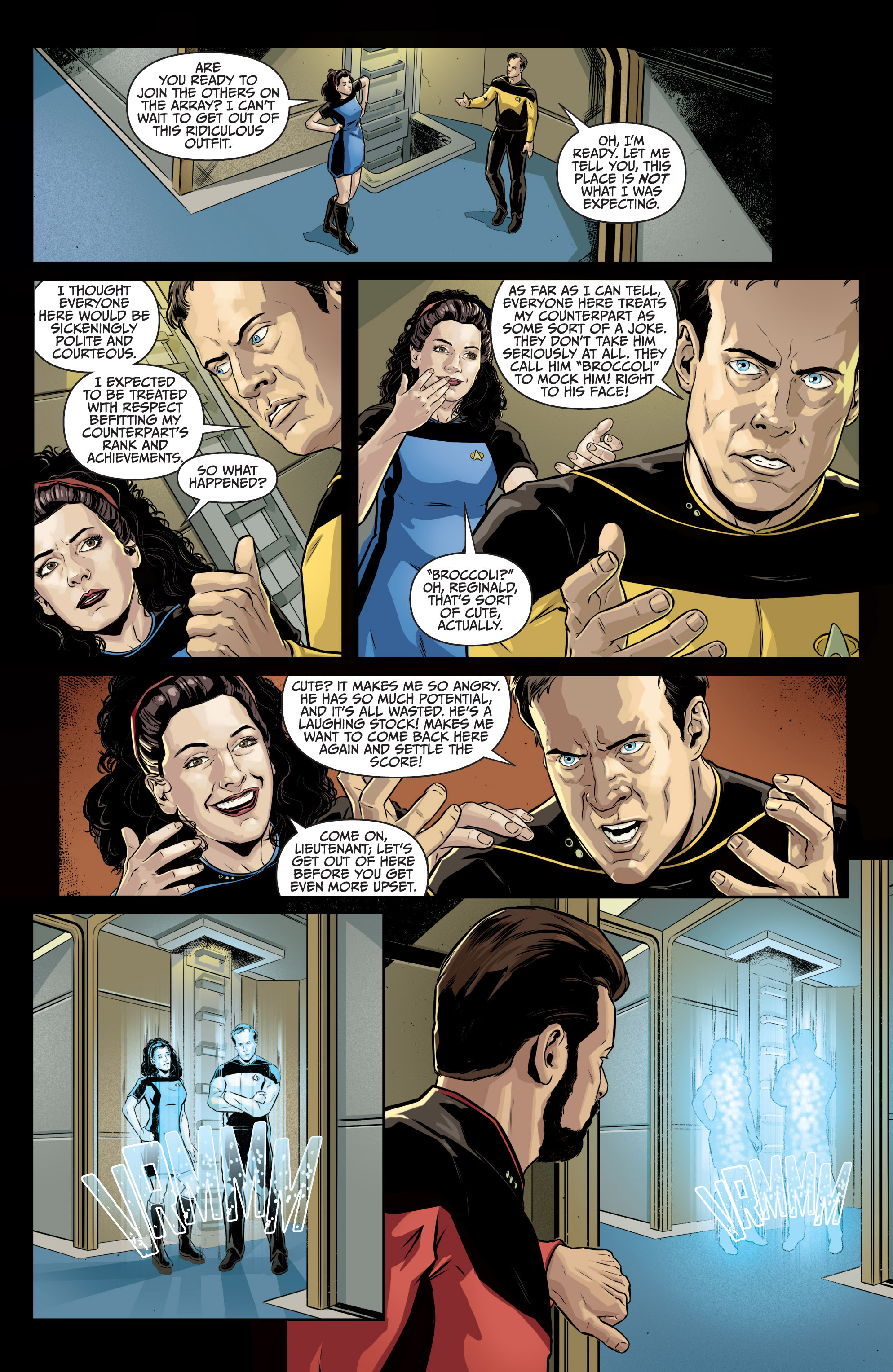 Star Trek: The Next Generation: Through The Mirror (2018-) issue 4 - Page 9