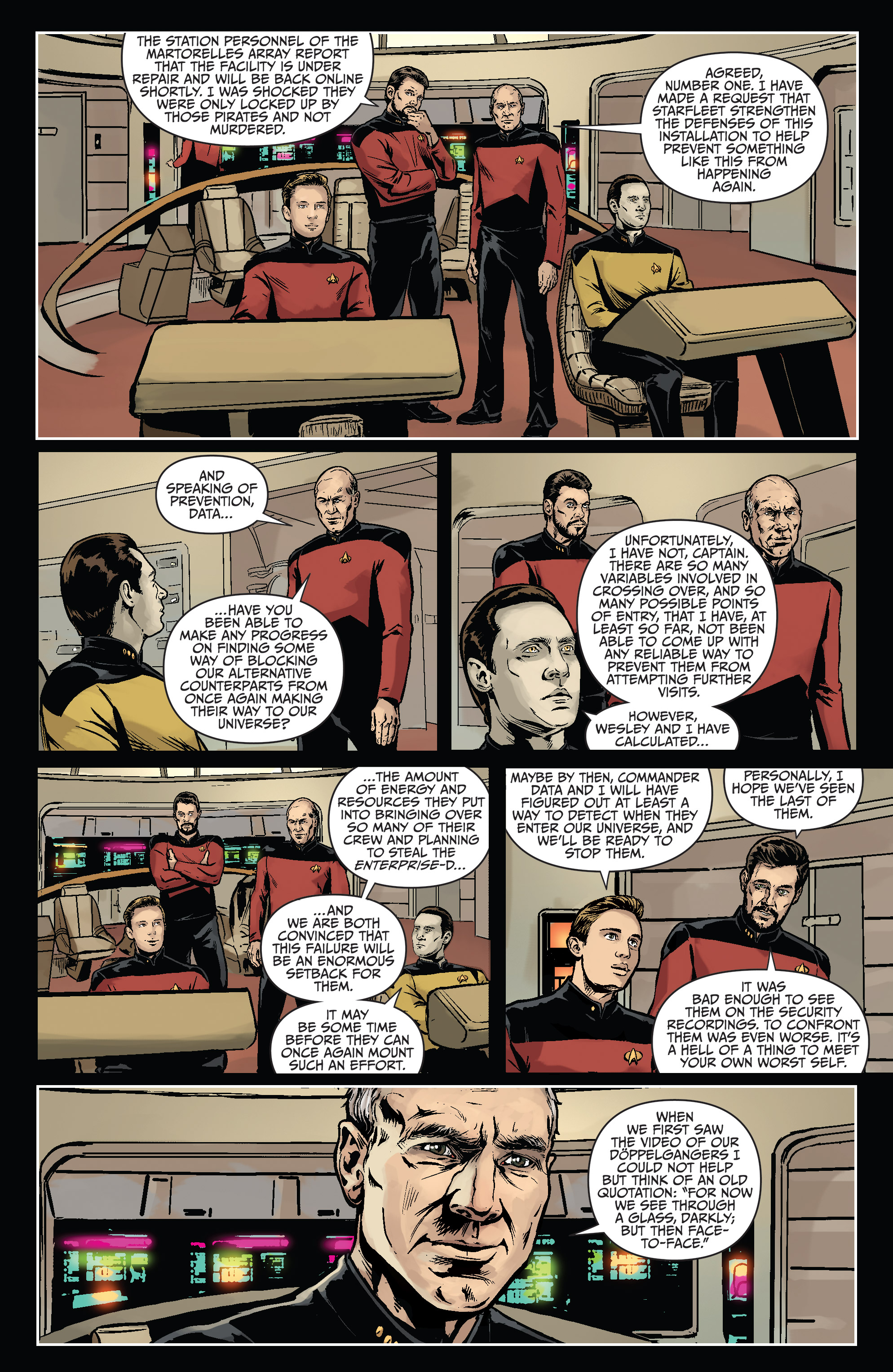 Star Trek: The Next Generation: Through The Mirror (2018-) issue 5 - Page 15