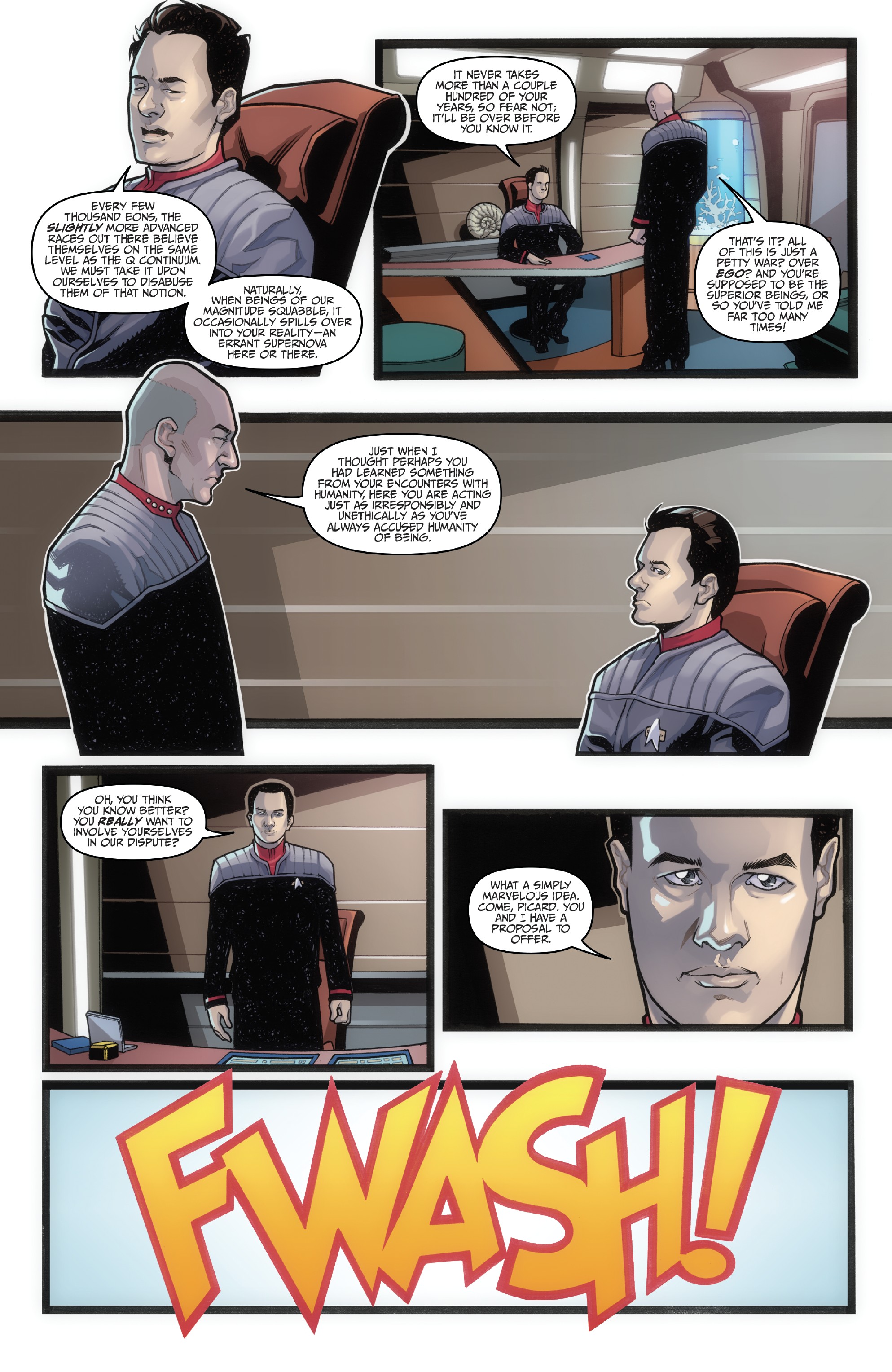 Star Trek: The Q Conflict (2019) issue 1 - Page 12