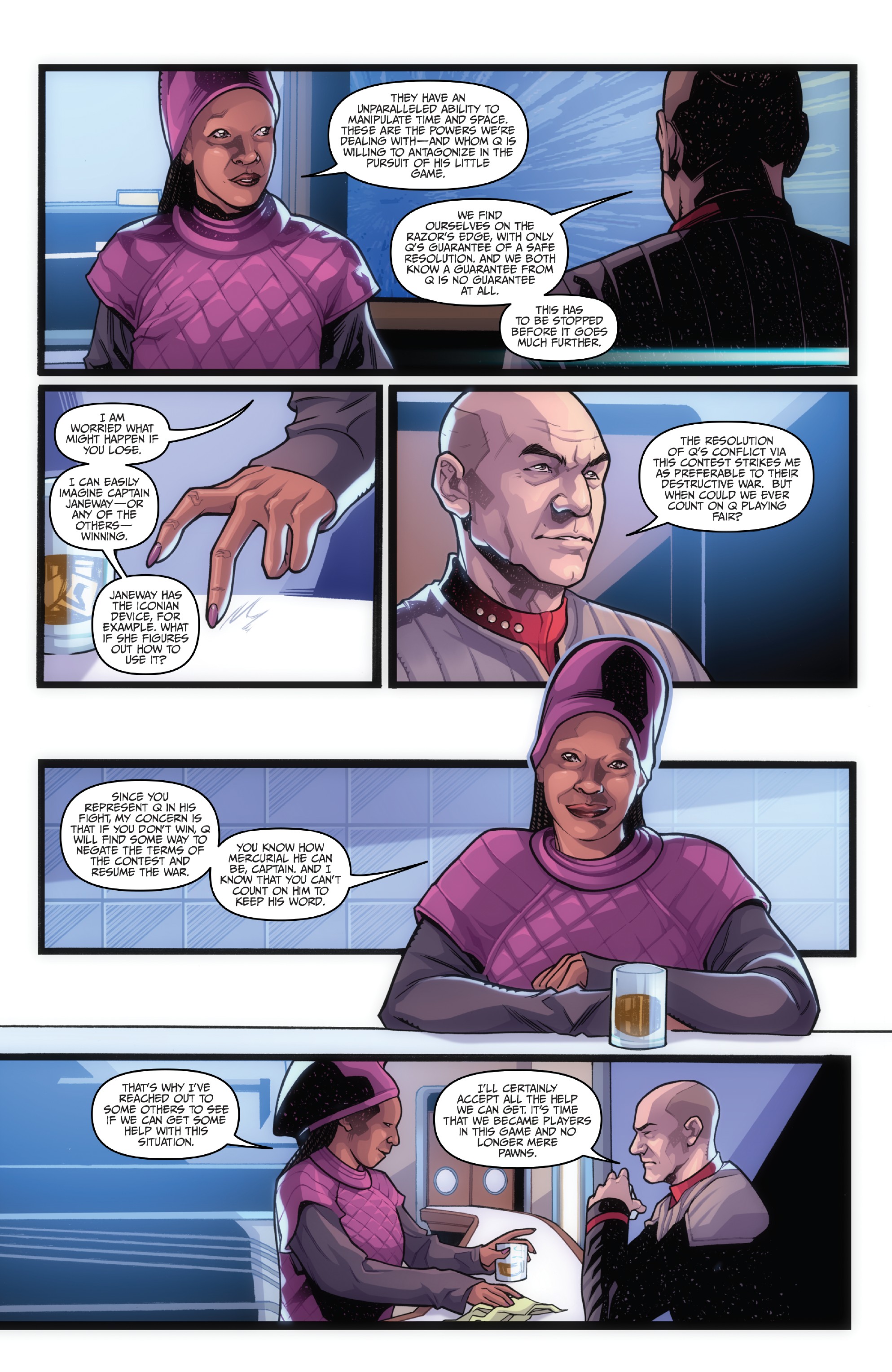 Star Trek: The Q Conflict (2019) issue 5 - Page 12