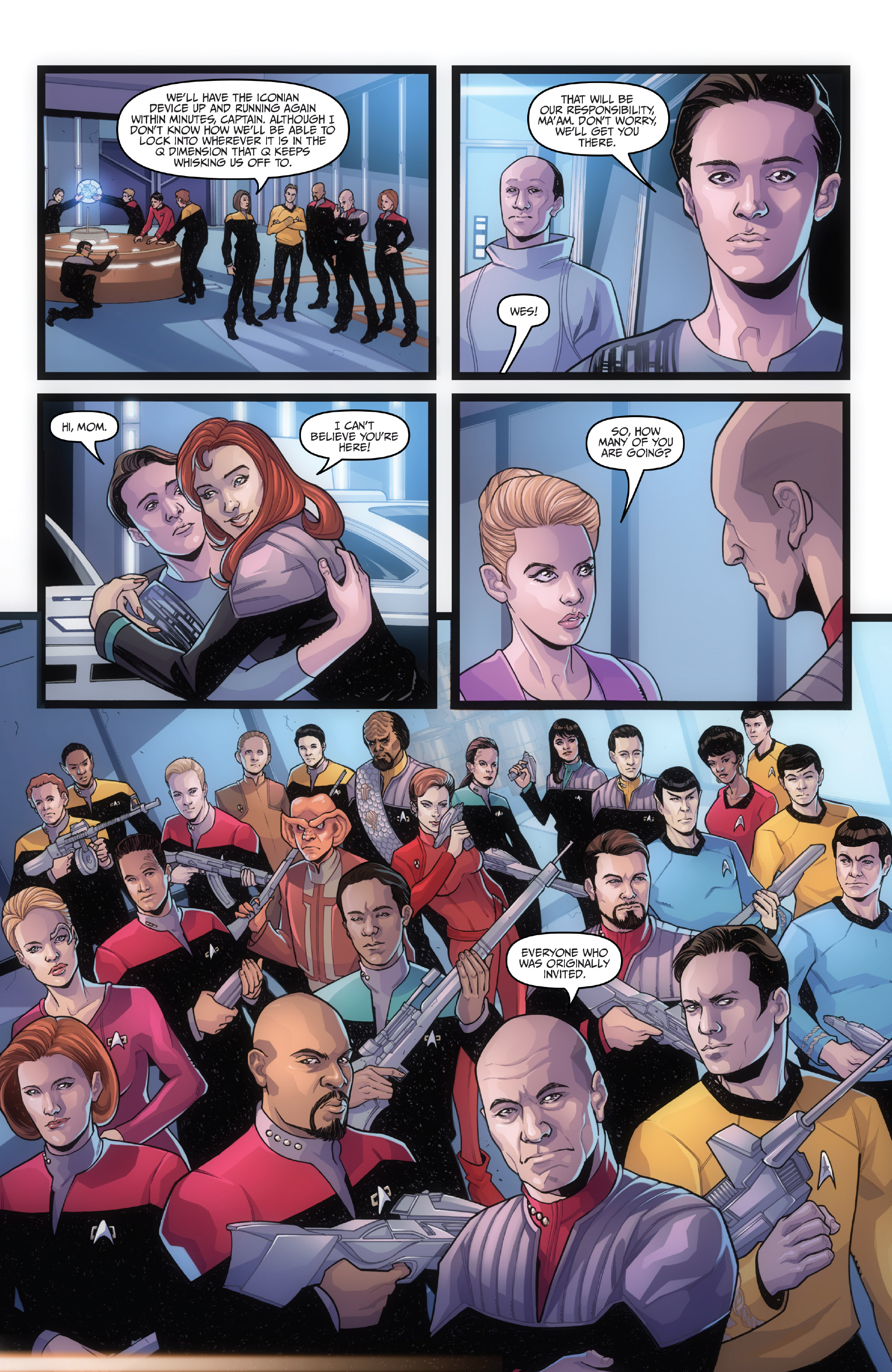 Star Trek: The Q Conflict (2019) issue 6 - Page 10