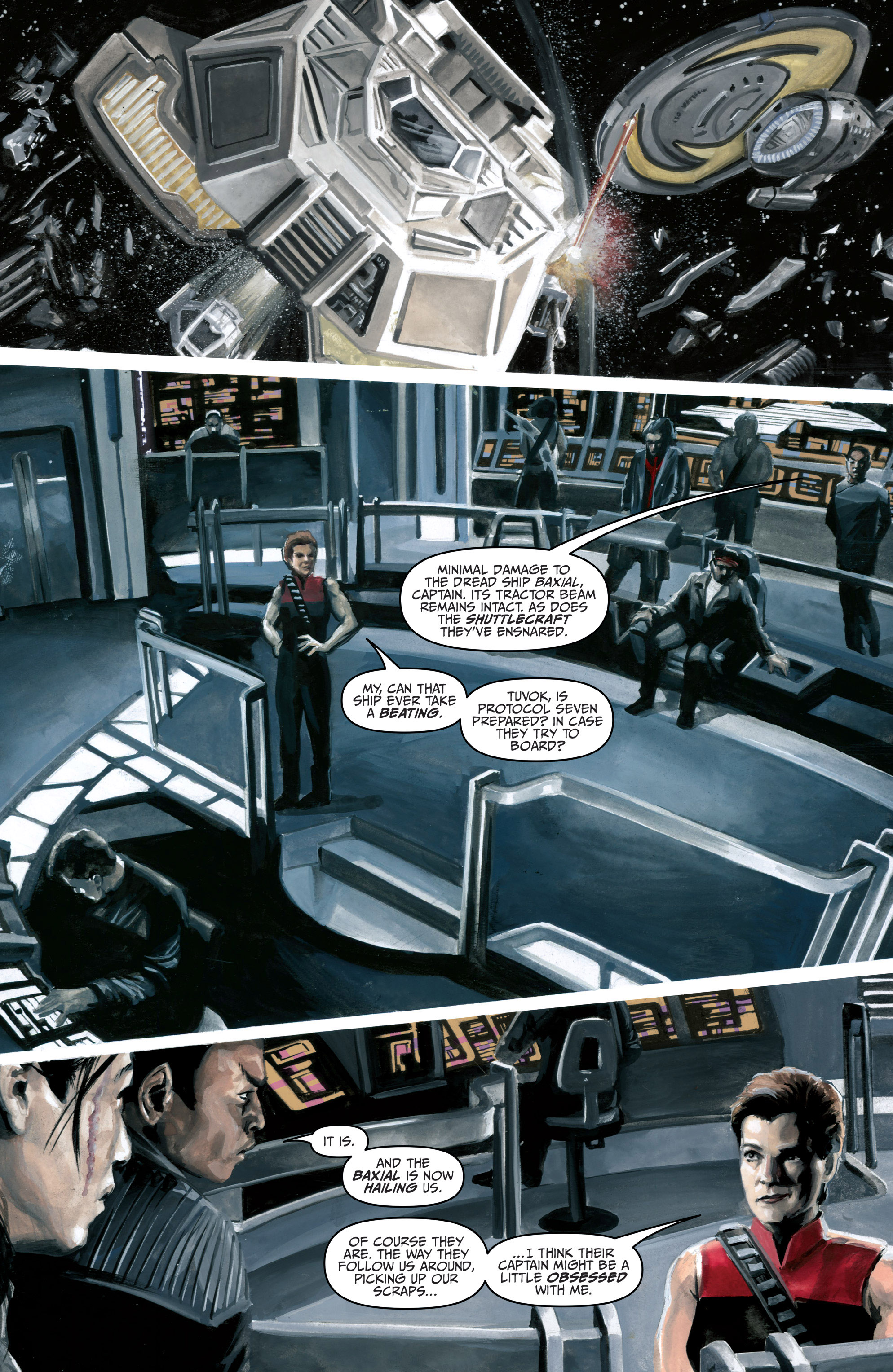 Star Trek: Voyager: Mirrors and Smoke (2019): Chapter 1 - Page 3