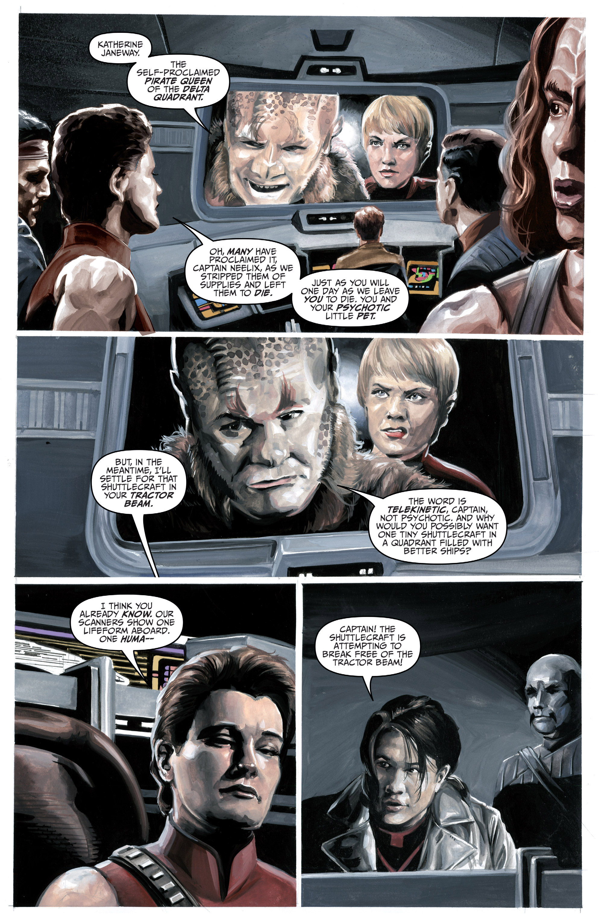 Star Trek: Voyager: Mirrors and Smoke (2019): Chapter 1 - Page 4