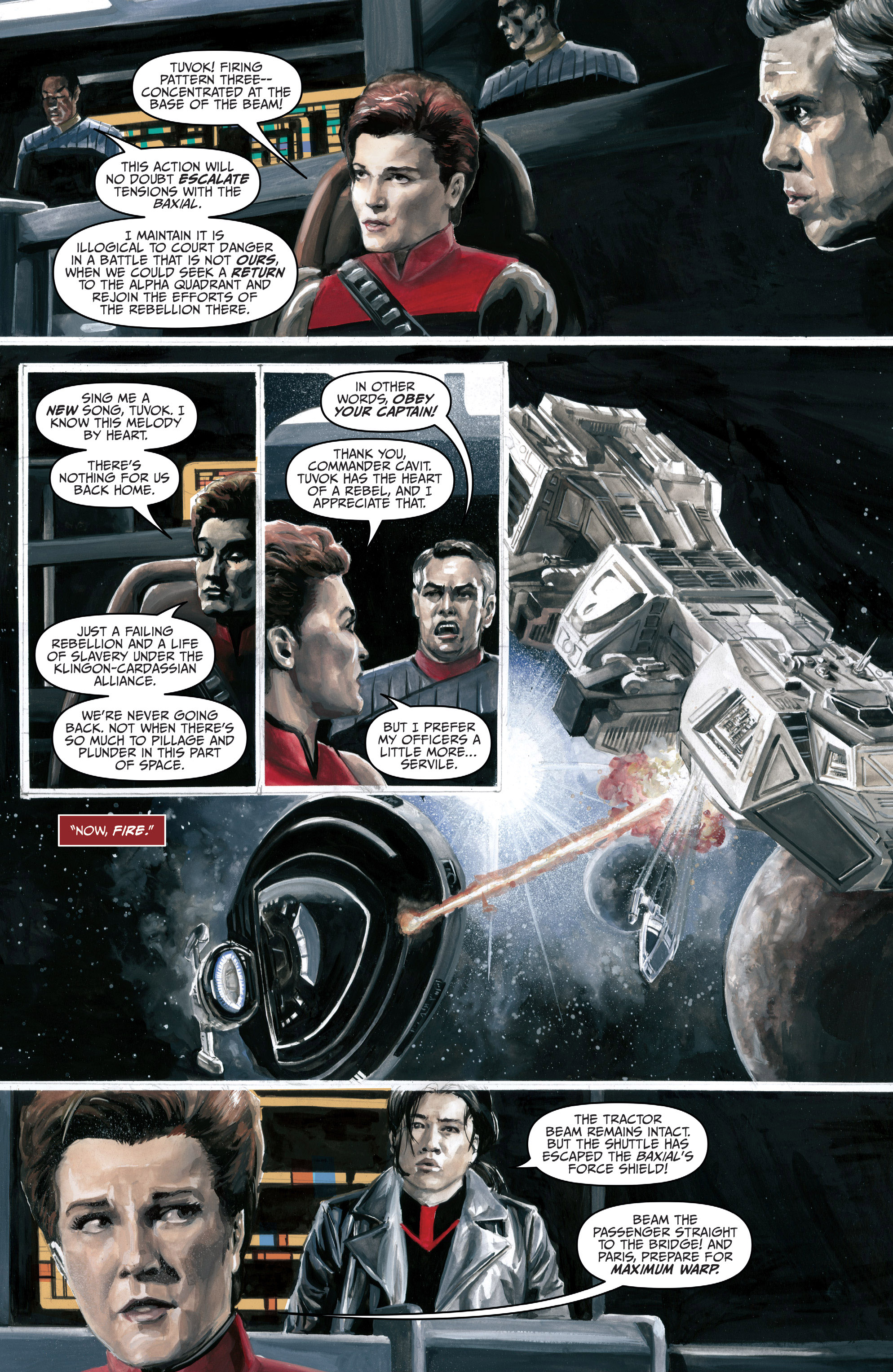 Star Trek: Voyager: Mirrors and Smoke (2019): Chapter 1 - Page 5