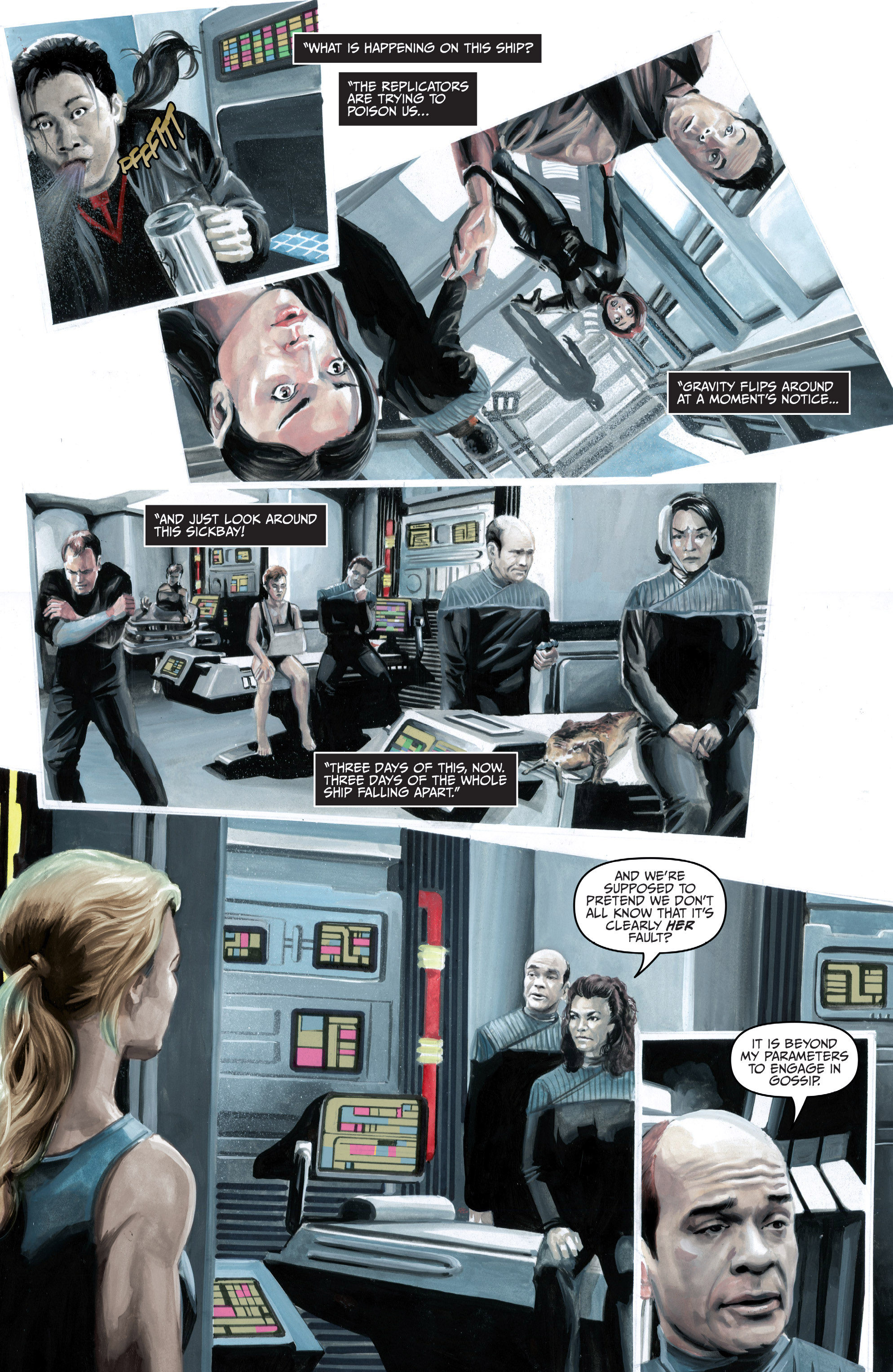 Star Trek: Voyager: Mirrors and Smoke (2019) issue 1 - Page 9