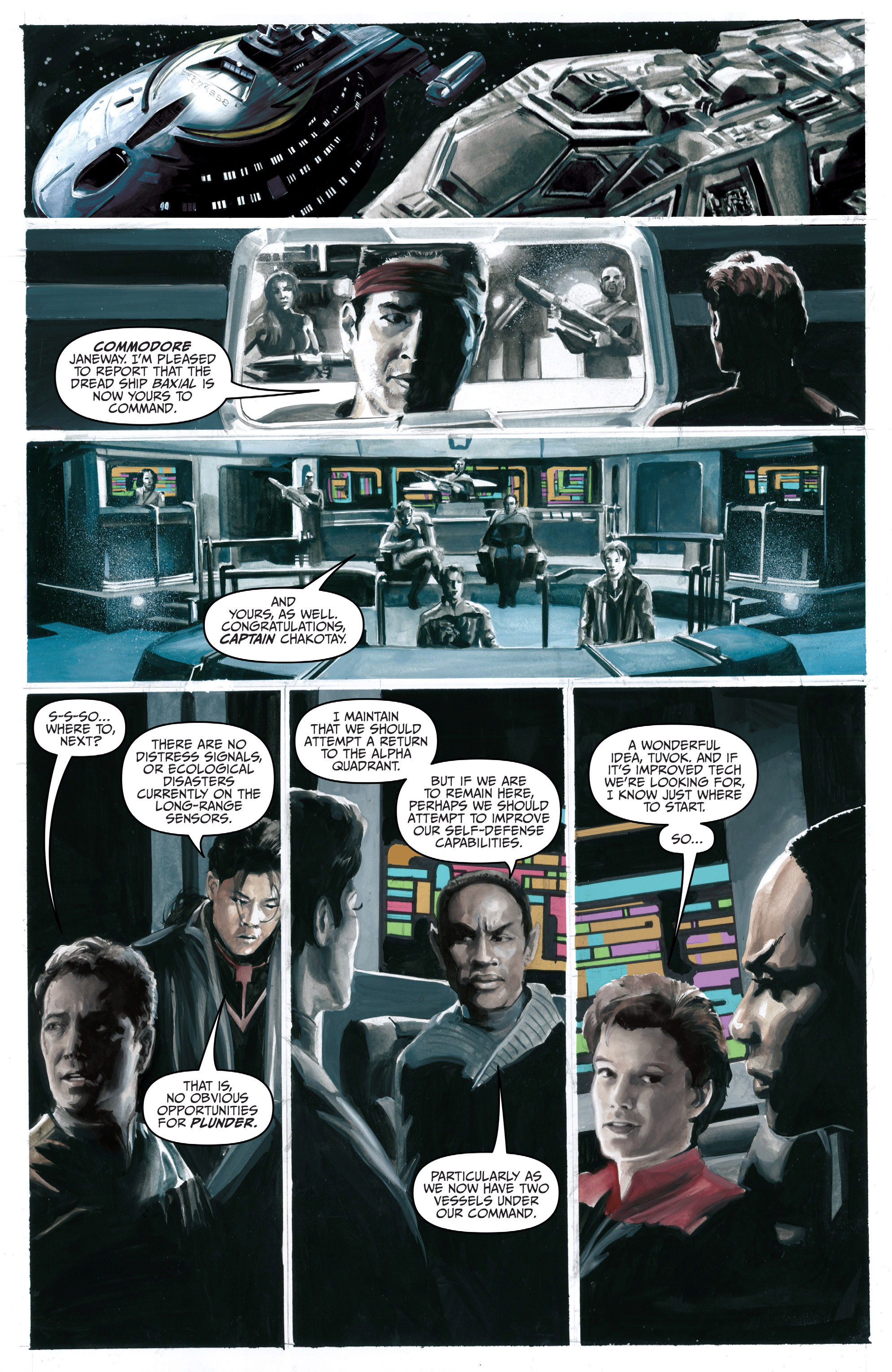 Star Trek: Voyager: Mirrors and Smoke (2019) Chapter 1 - Page 27