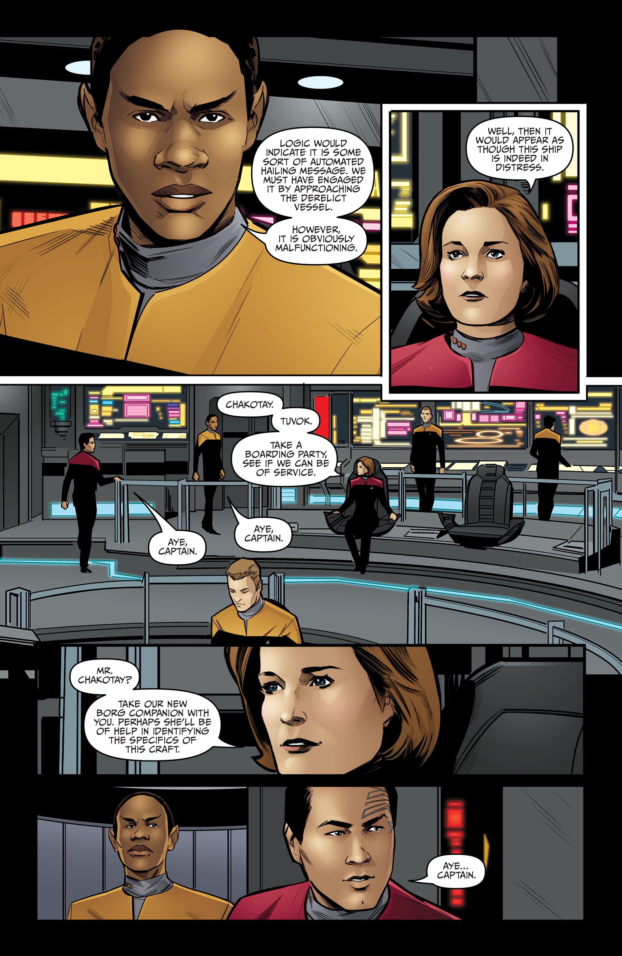 Star Trek: Voyager—Seven's Reckoning (2020-) issue 1 - Page 7