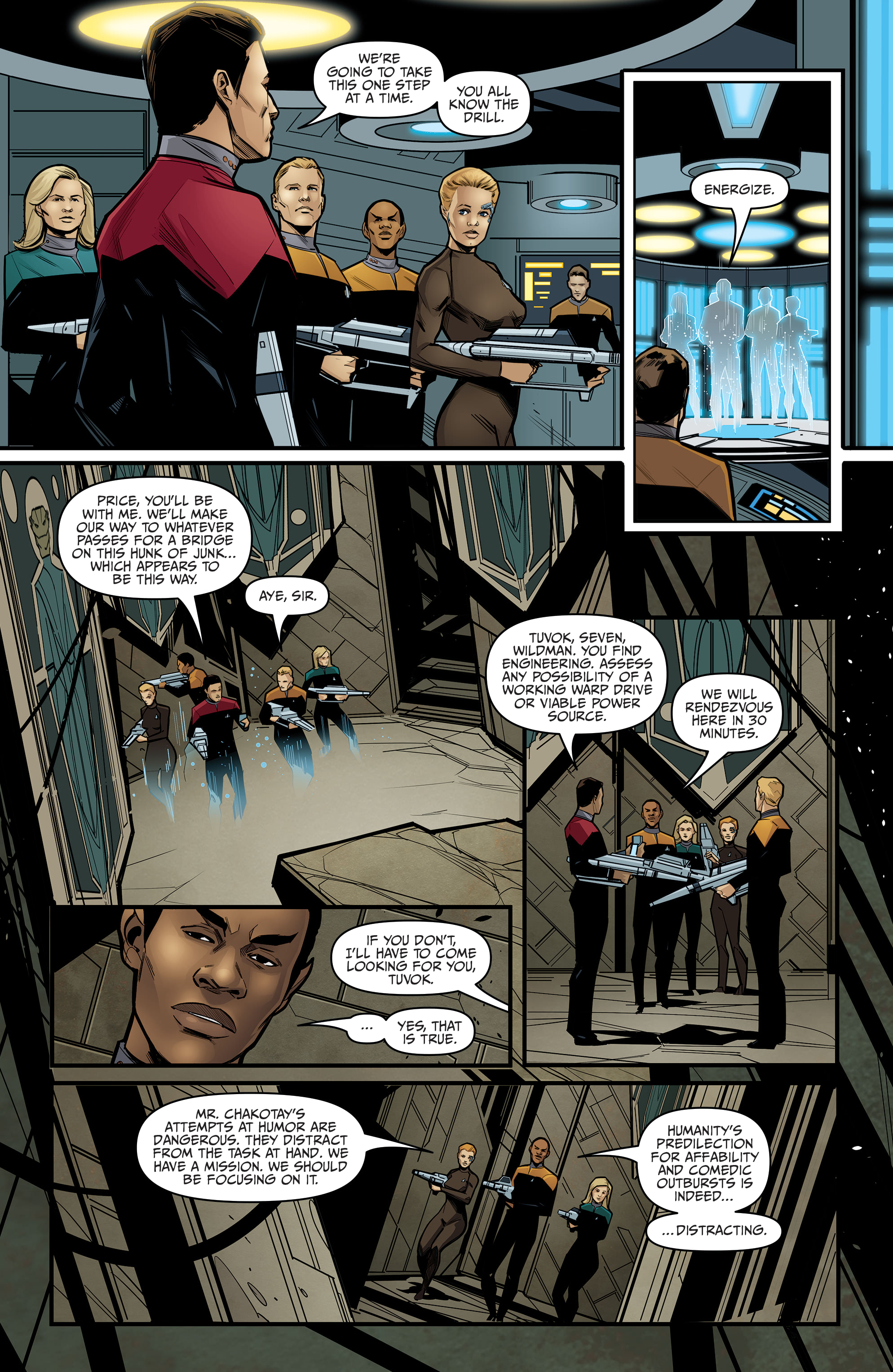 Star Trek: Voyager—Seven's Reckoning (2020-) issue 1 - Page 8